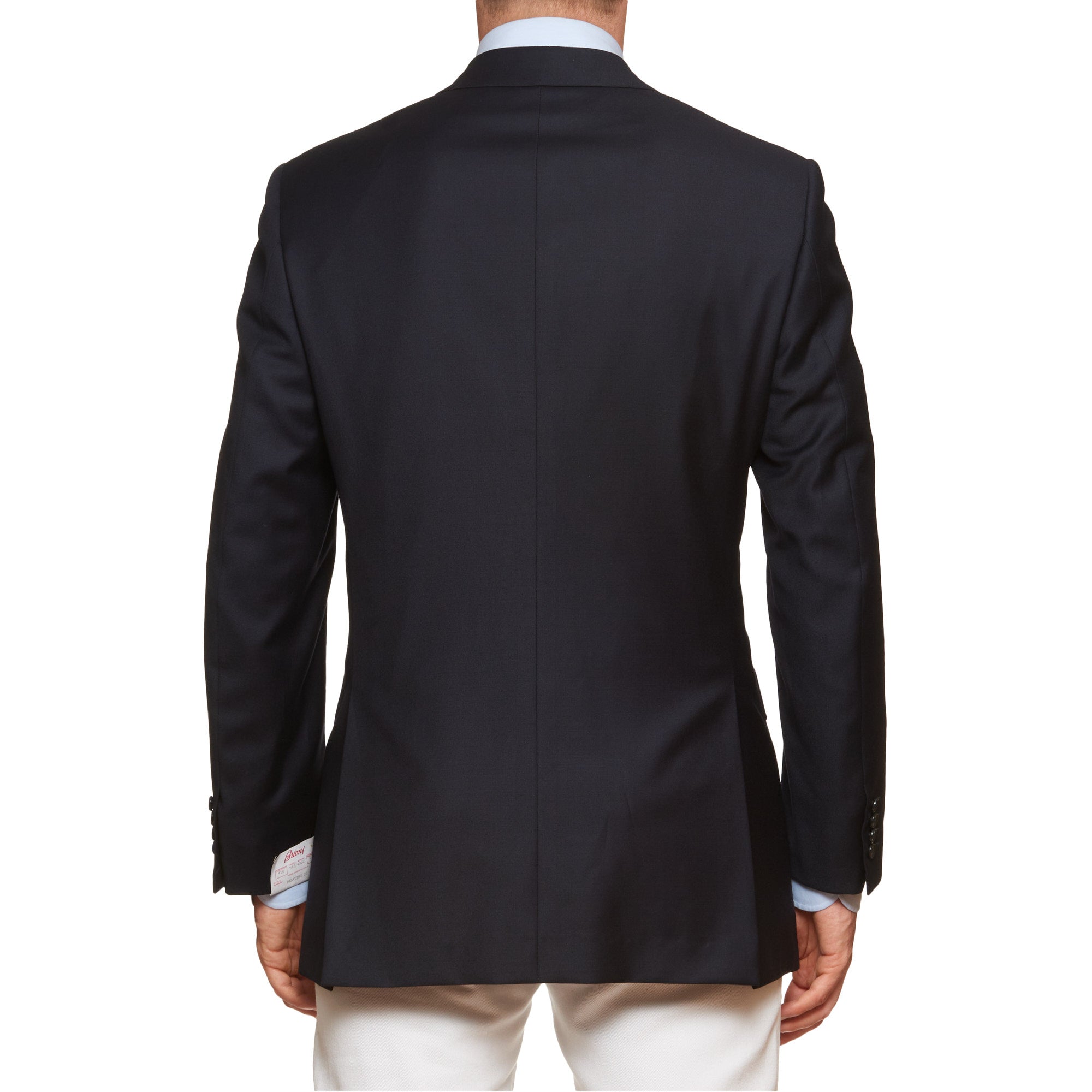 BRIONI "PALATINO" Handmade Navy Blue Wool Jacket EU 51 NEW US 41 BRIONI