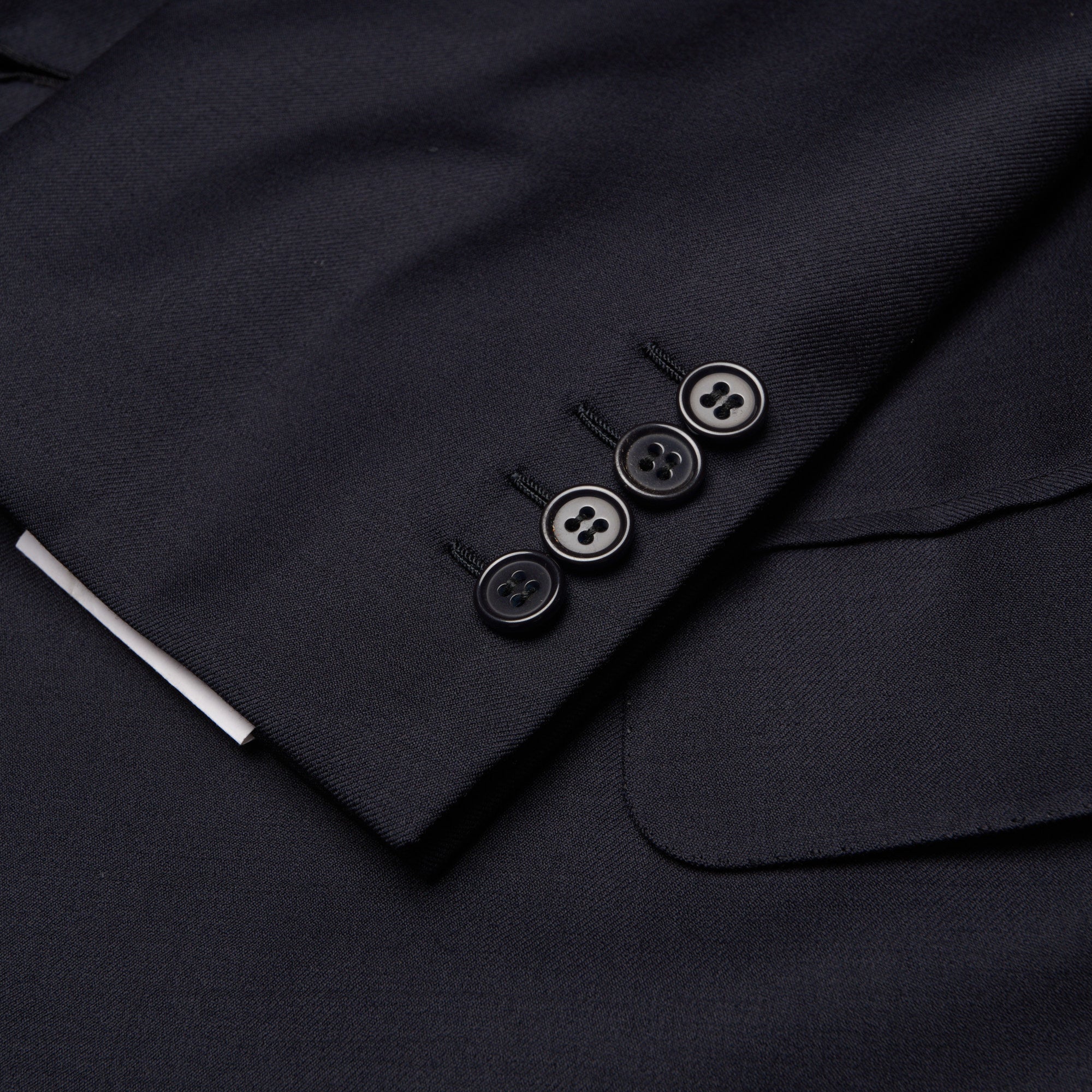 BRIONI "PALATINO" Handmade Navy Blue Wool Jacket EU 51 NEW US 41 BRIONI