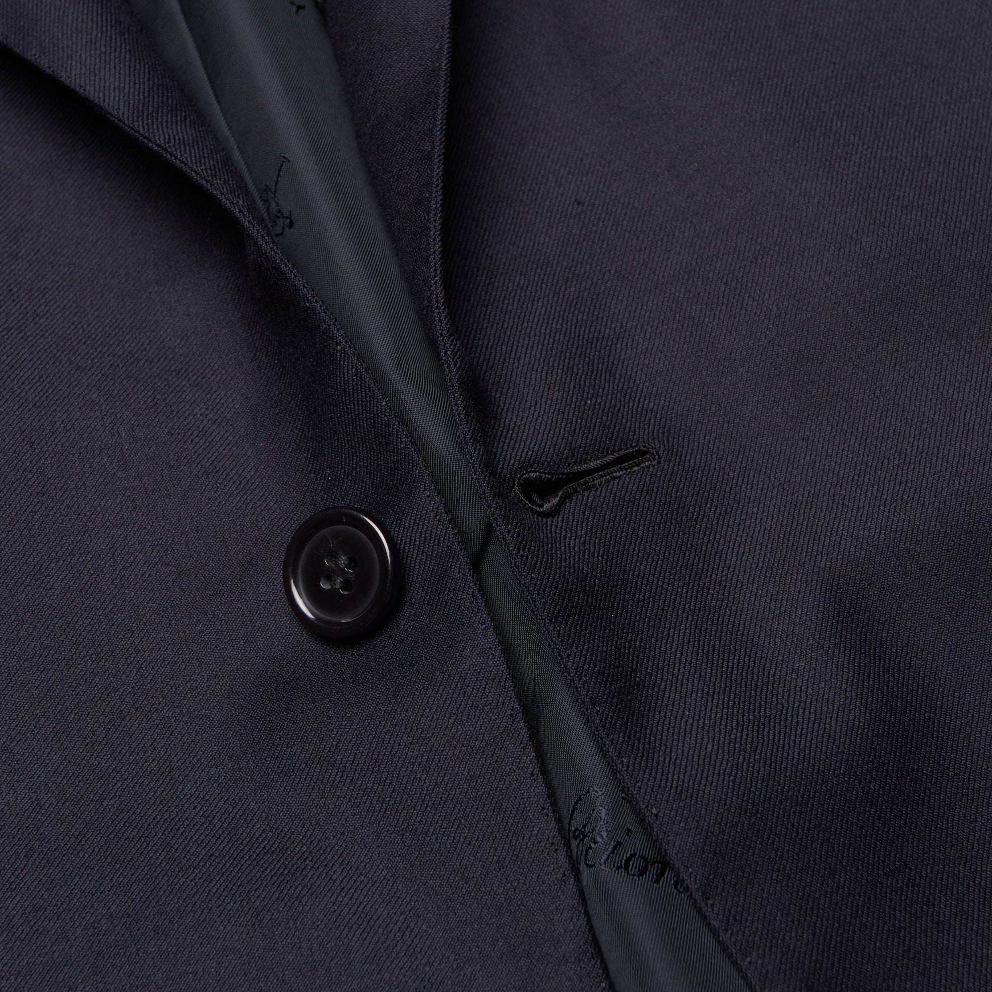 BRIONI "PALATINO" Handmade Navy Blue Wool Jacket EU 51 NEW US 41 BRIONI