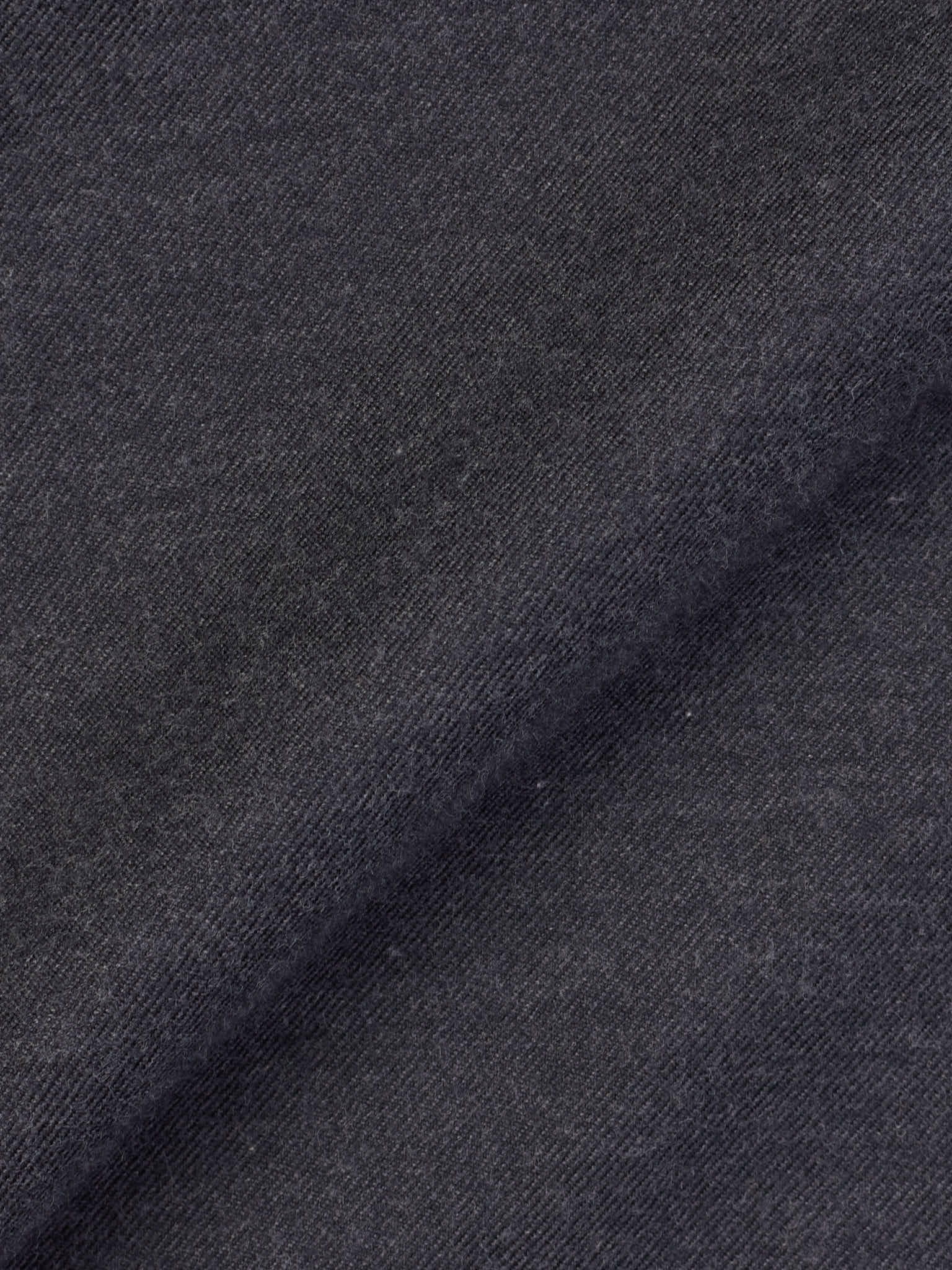 BRUNELLO CUCINELLI Gray Cotton Leisure Fit Shirt XL