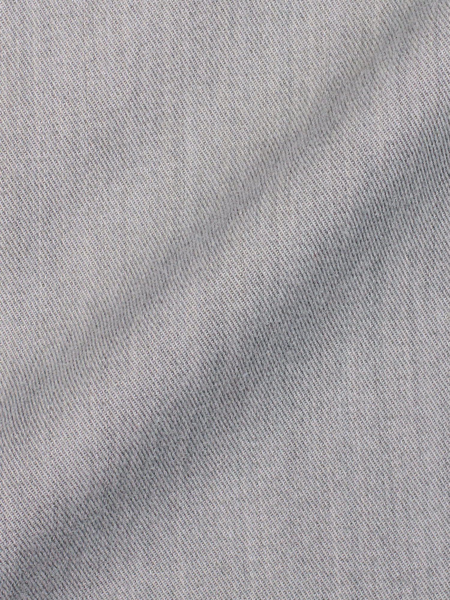 BRUNELLO CUCINELLI Gray Washed Denim Leisure Fit Casual Western Shirt Size XL