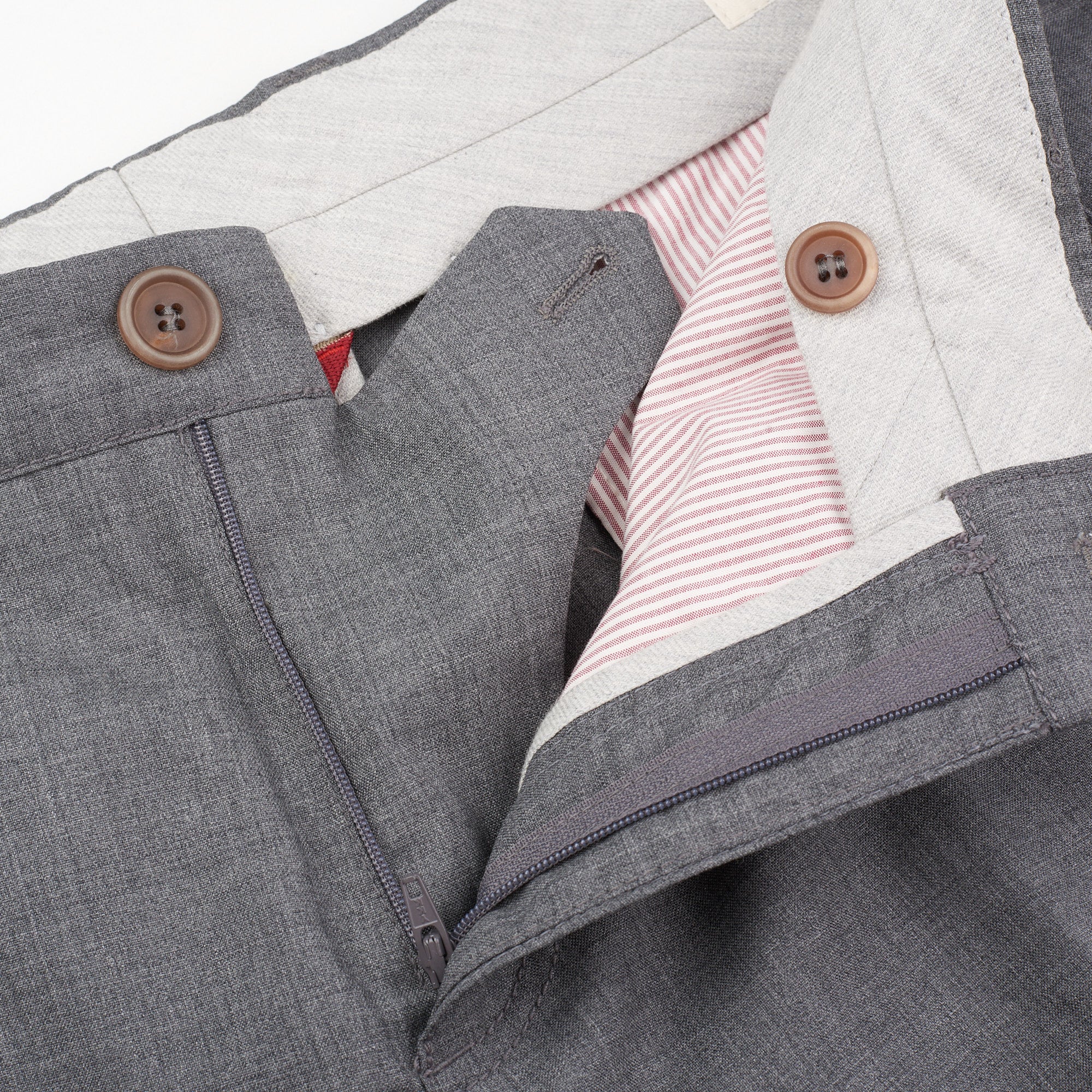 BRUNELLO CUCINELLI Gray Wool Cargo Slim Fit Pants EU 50 NEW US 34 BRUNELLO CUCINELLI