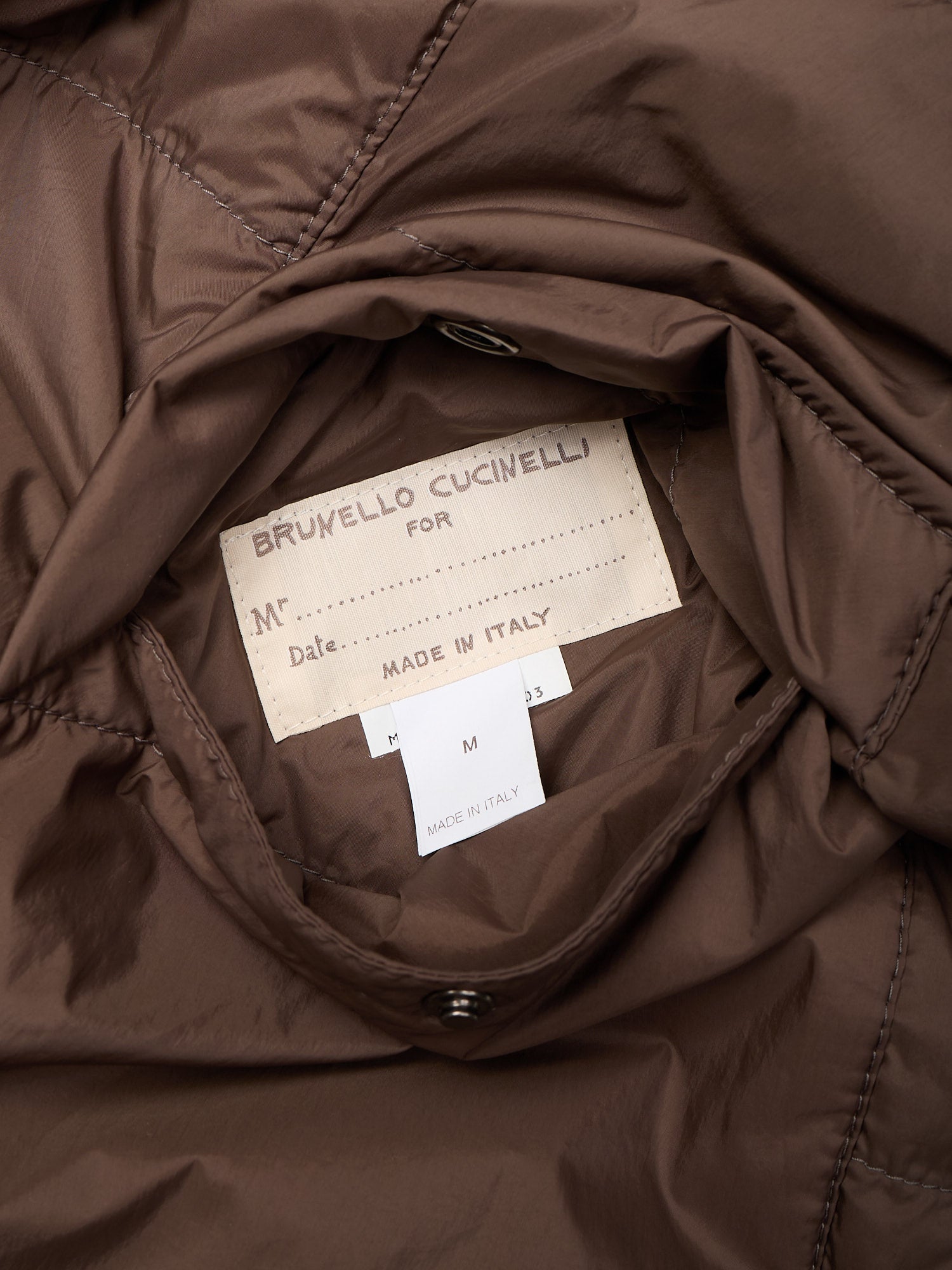 BRUNELLO CUCINELLI Navy-Brown Reversible Suede Leather Vest