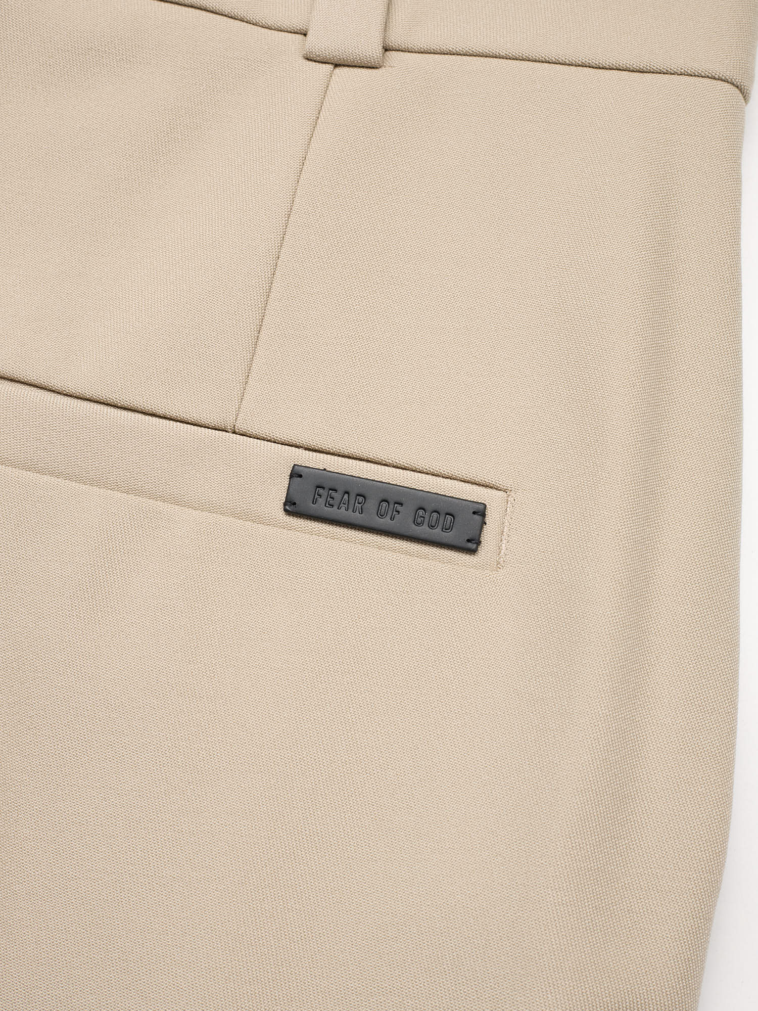 FEAR OF GOD Dusty Beige Virgin Wool Dress Pants US 36 NEW EU 52