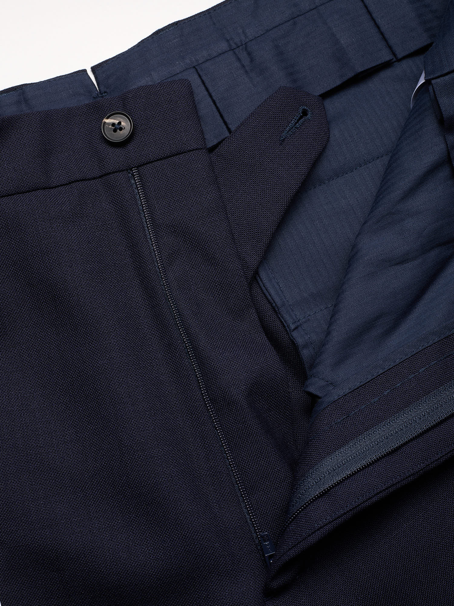 BERG & BERG Alfie Navy Blue Slim Fit Dress Pants EU 52 NEW US 36