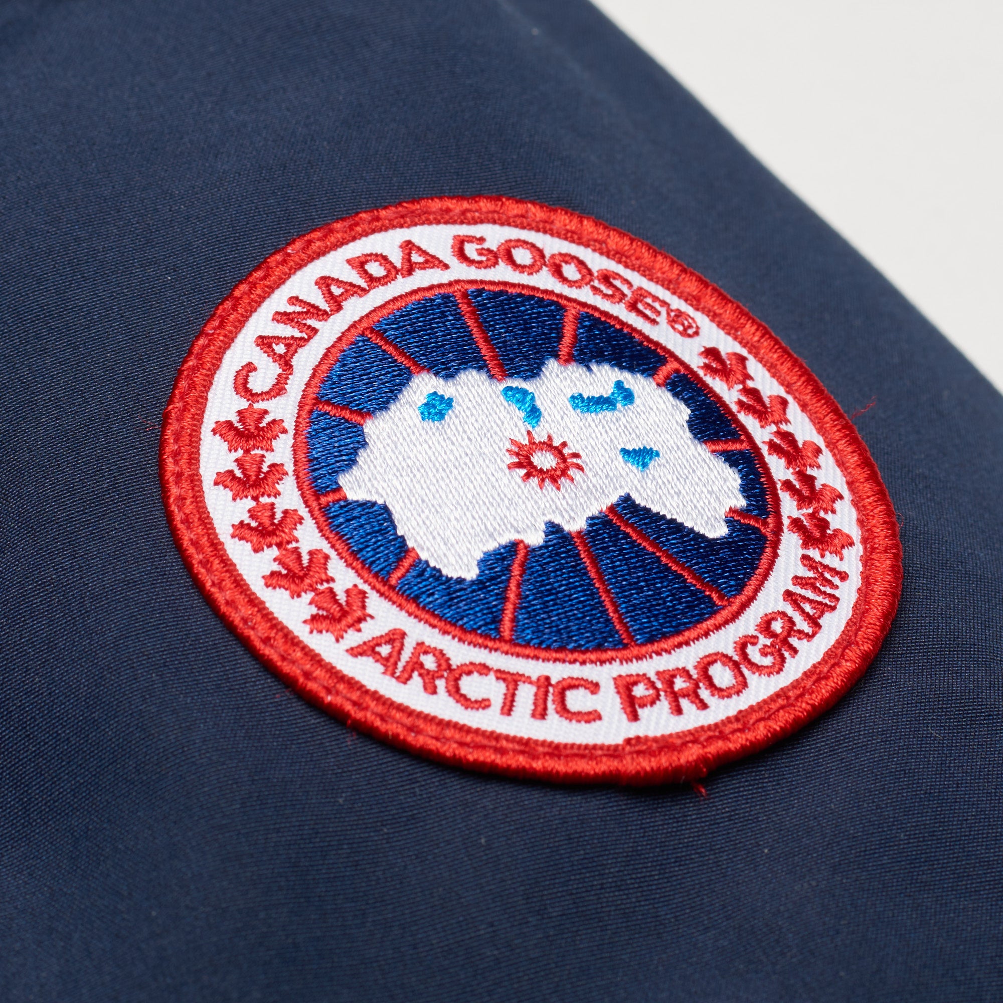 CANADA GOOSE Langford Parka 2062M 63 Atlantic Navy Blue Down Jacket Fur Ruff CANADA GOOSE