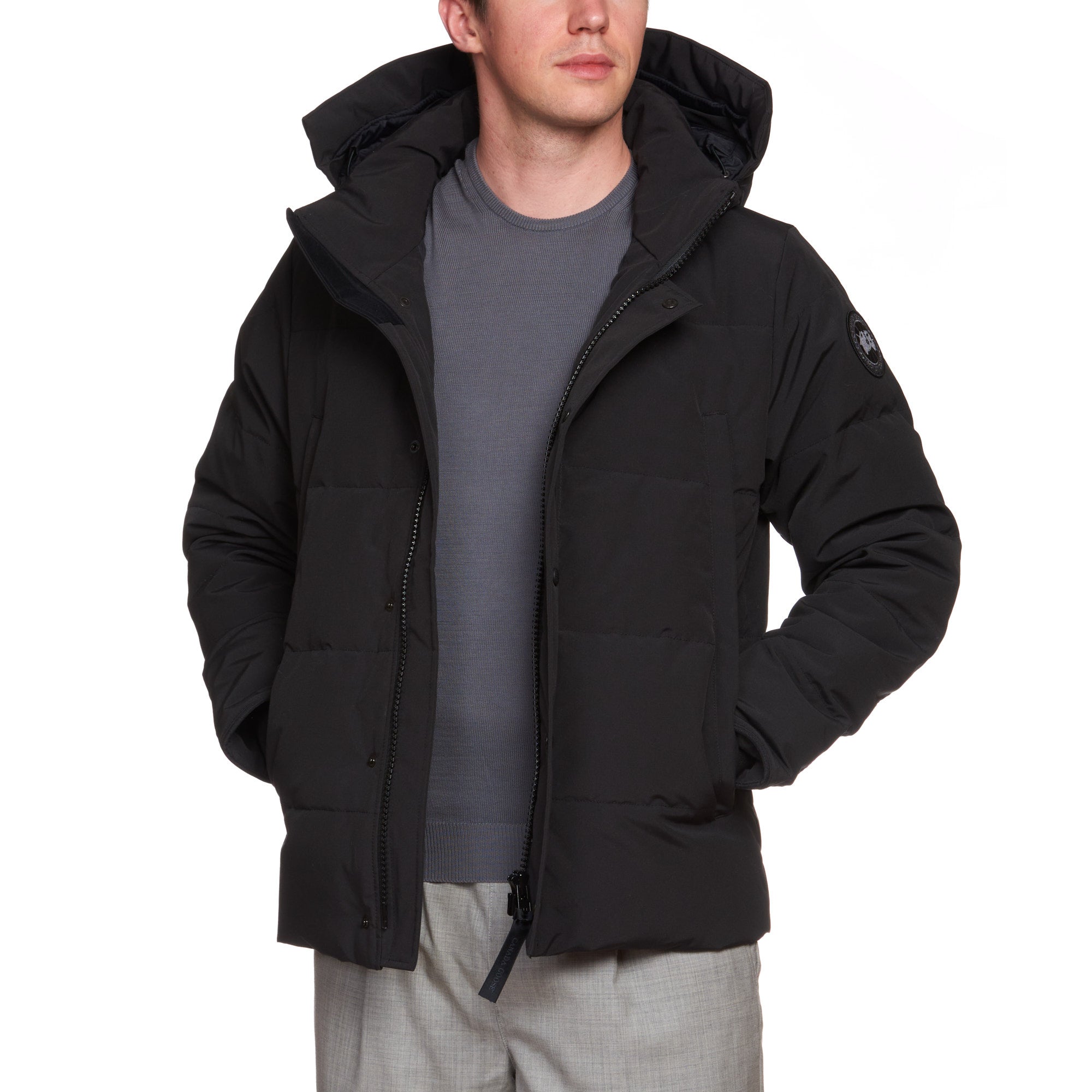 CANADA GOOSE Wyndham Parka Black Label 2048MB 61 Black Down Jacket Coa