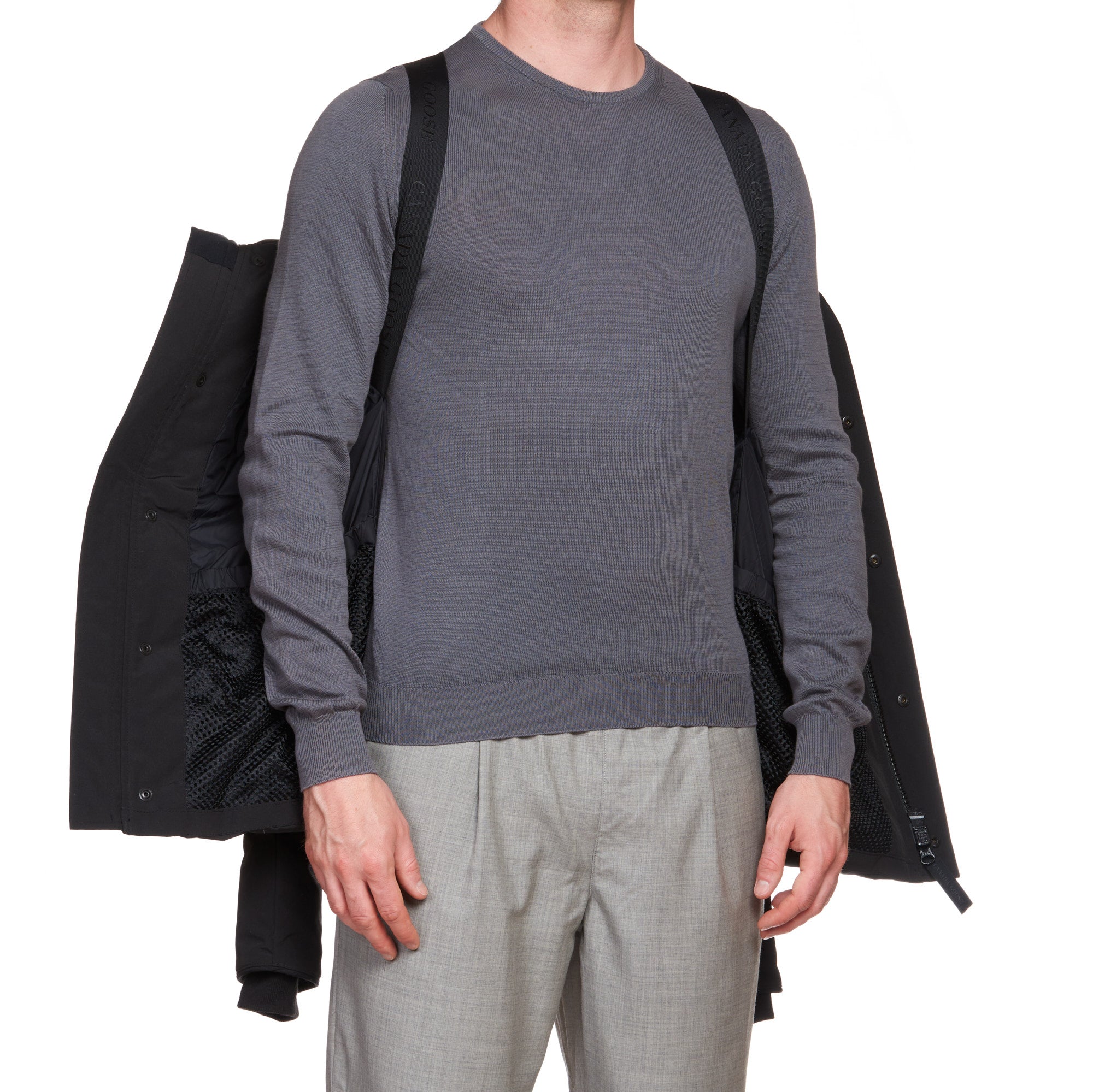 CANADA GOOSE Wyndham Parka Black Label 2048MB 61 Black Down Jacket Coat NEW CANADA GOOSE