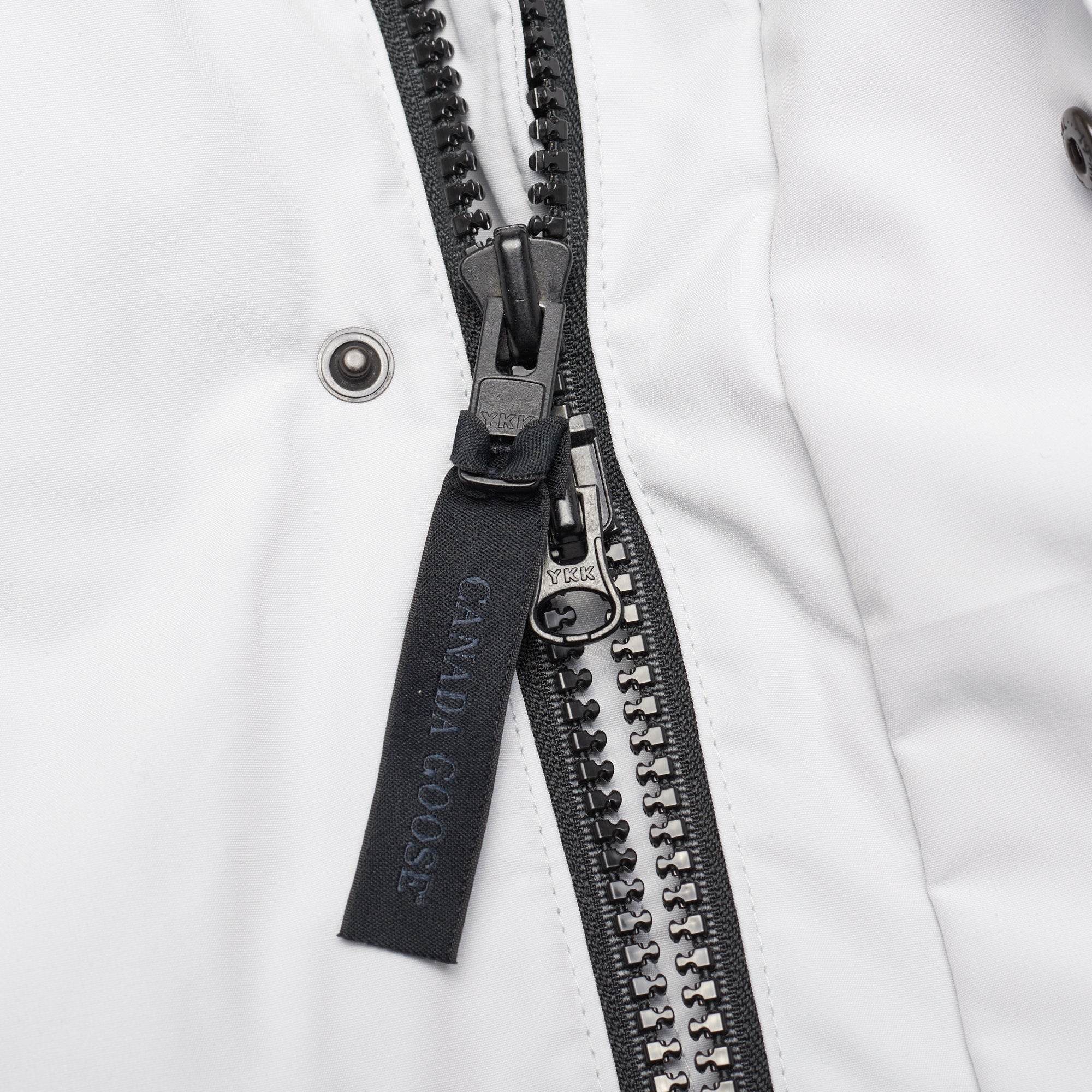 CANADA GOOSE Sherridon Parka Black Label 2073MB 200 with Fur Ruff Silverbirch CANADA GOOSE