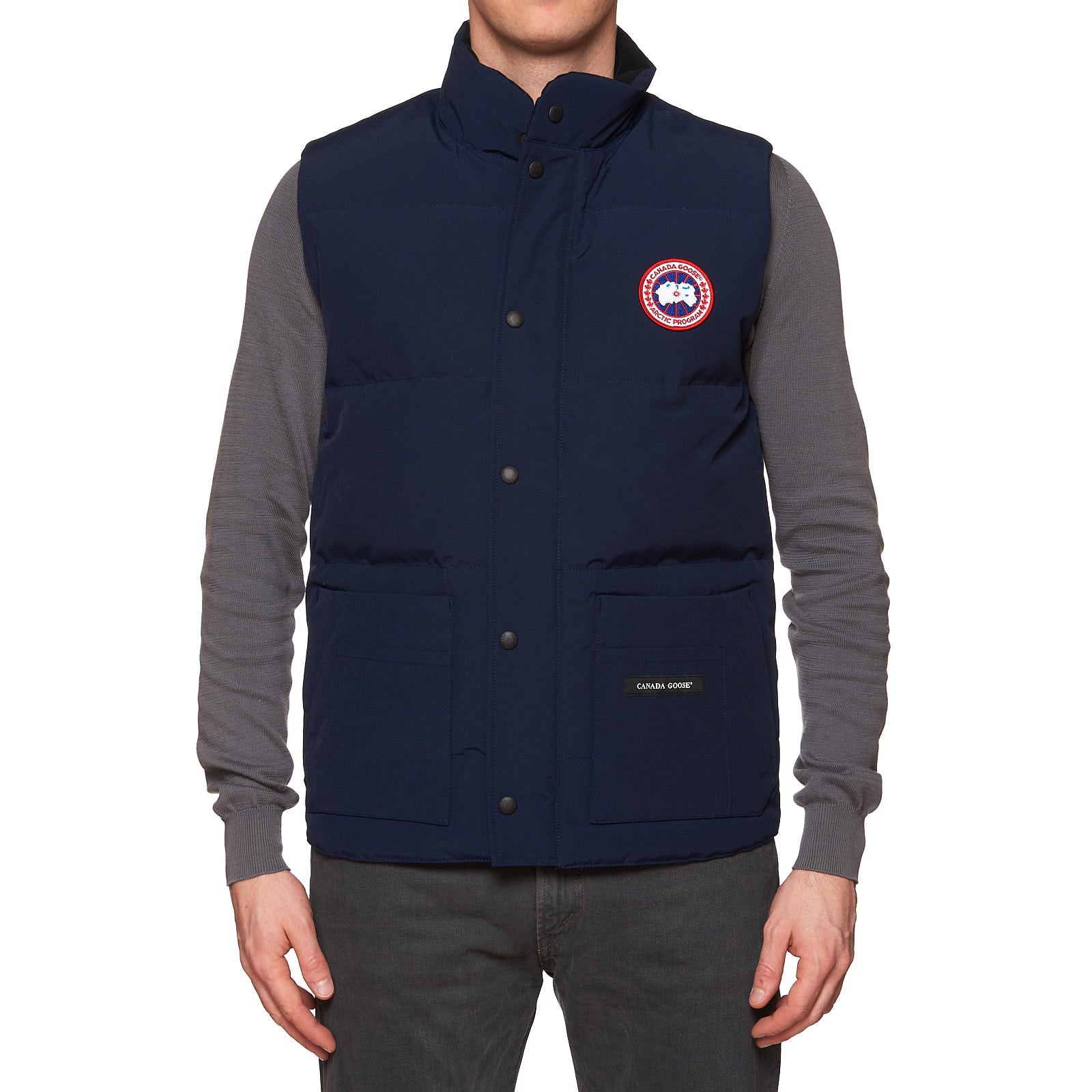 CANADA GOOSE Freestyle Crew 4154M 63 Arctic Navy Blue Down Vest CANADA GOOSE