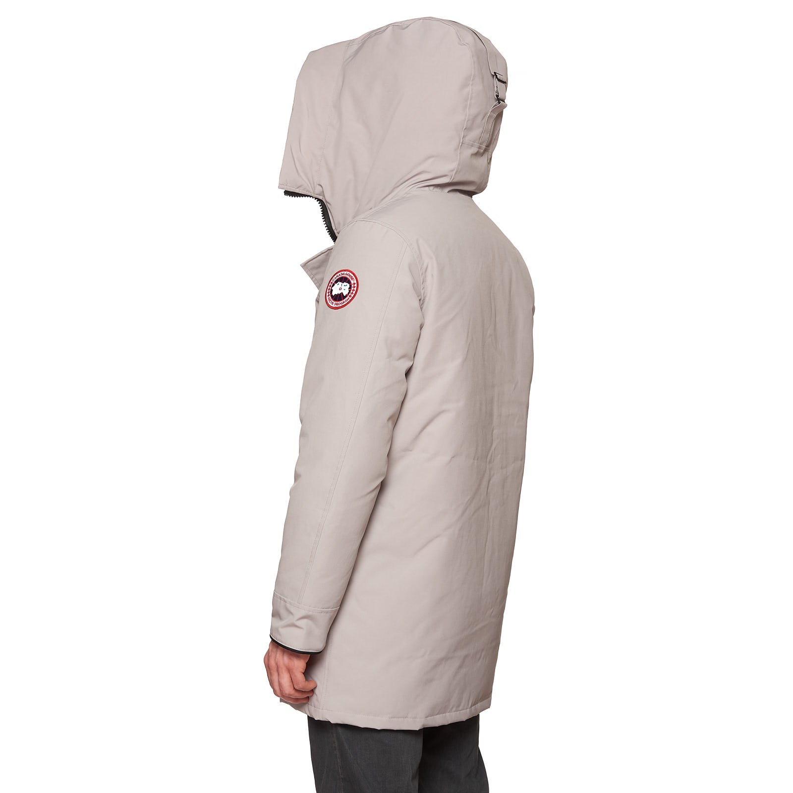 CANADA GOOSE Langford Parka 2052M47 432 Limestone Down Jacket Coat CANADA GOOSE