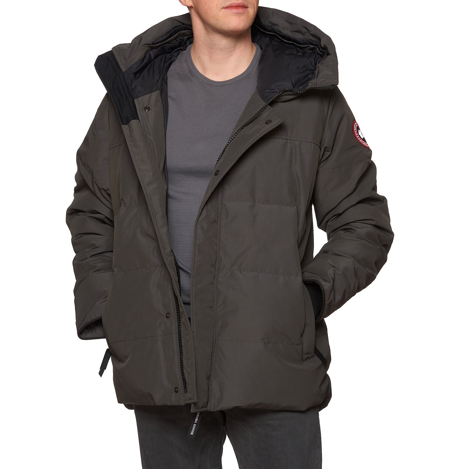 CANADA GOOSE MacMillan 2080M Graphite Down Parka Jacket Coat CANADA GOOSE