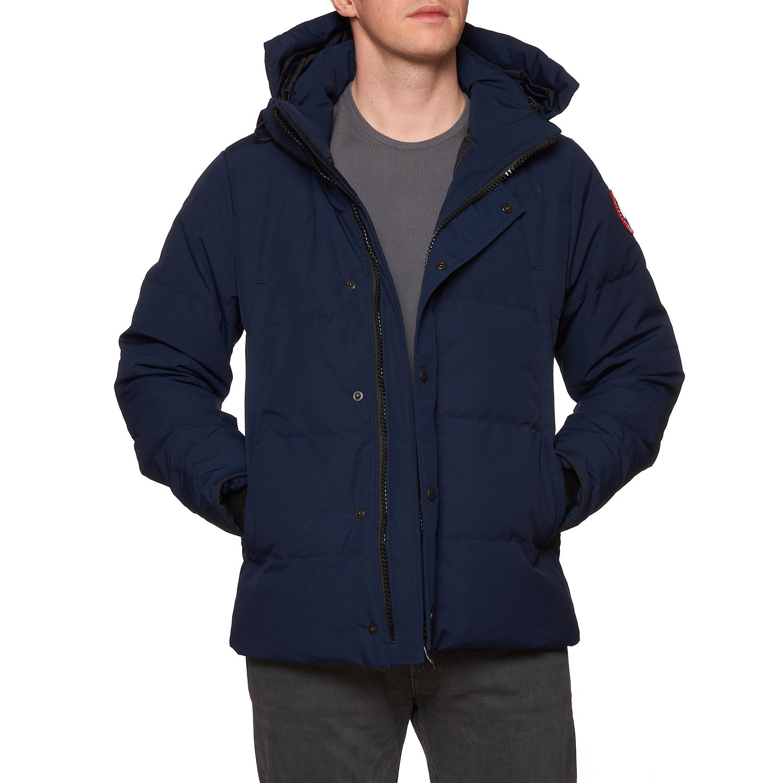 CANADA GOOSE Wyndham Parka 2048M 47 Blue Down Jacket Coat NEW CANADA GOOSE