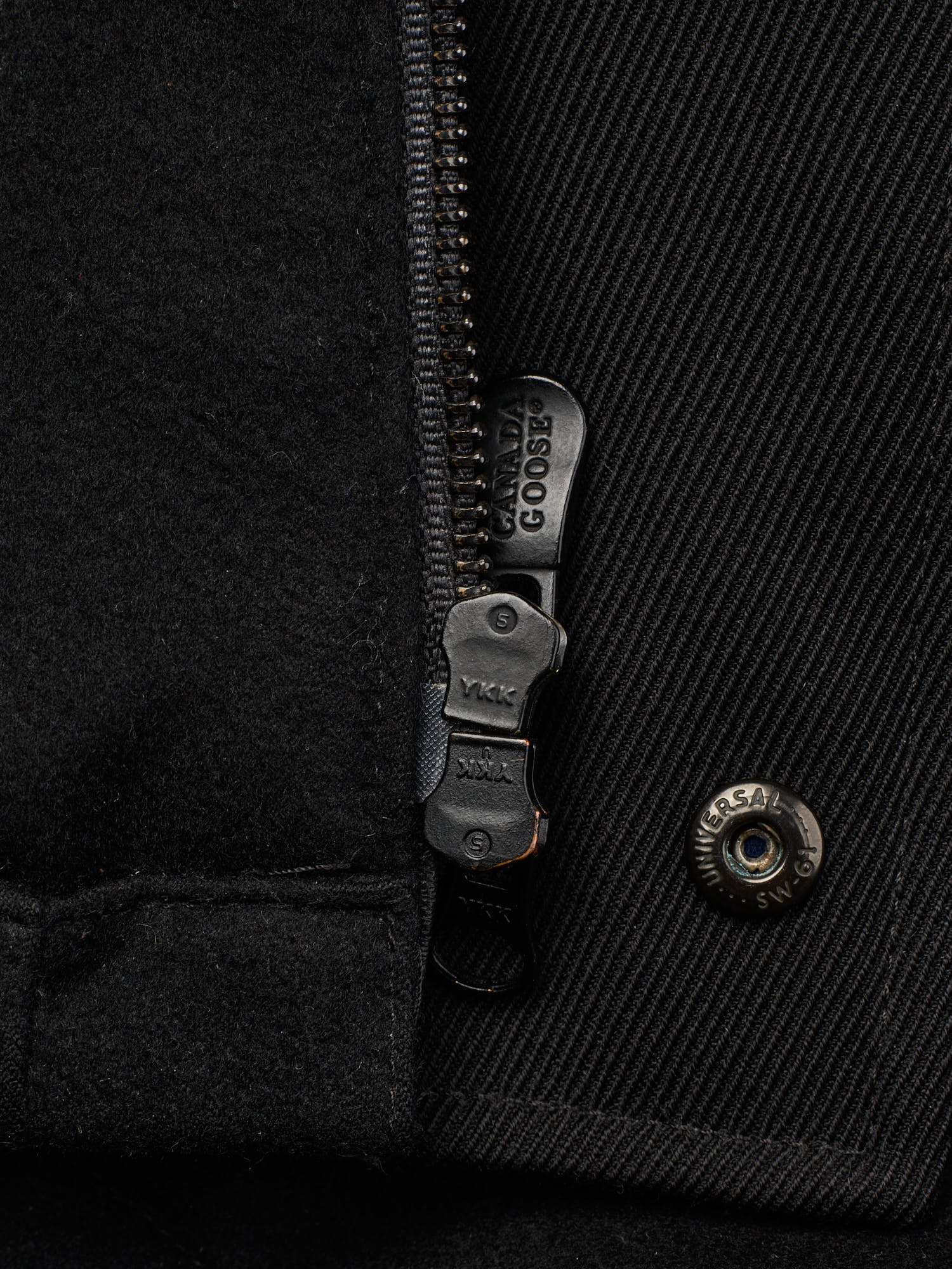 CANADA GOOSE x LORO PIANA Branta Trento Black Down Parka XL Fur Ruff