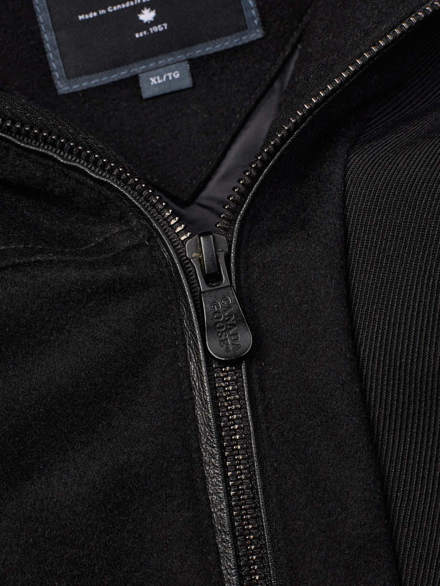 CANADA GOOSE x LORO PIANA Branta Trento Black Down Parka XL Fur Ruff