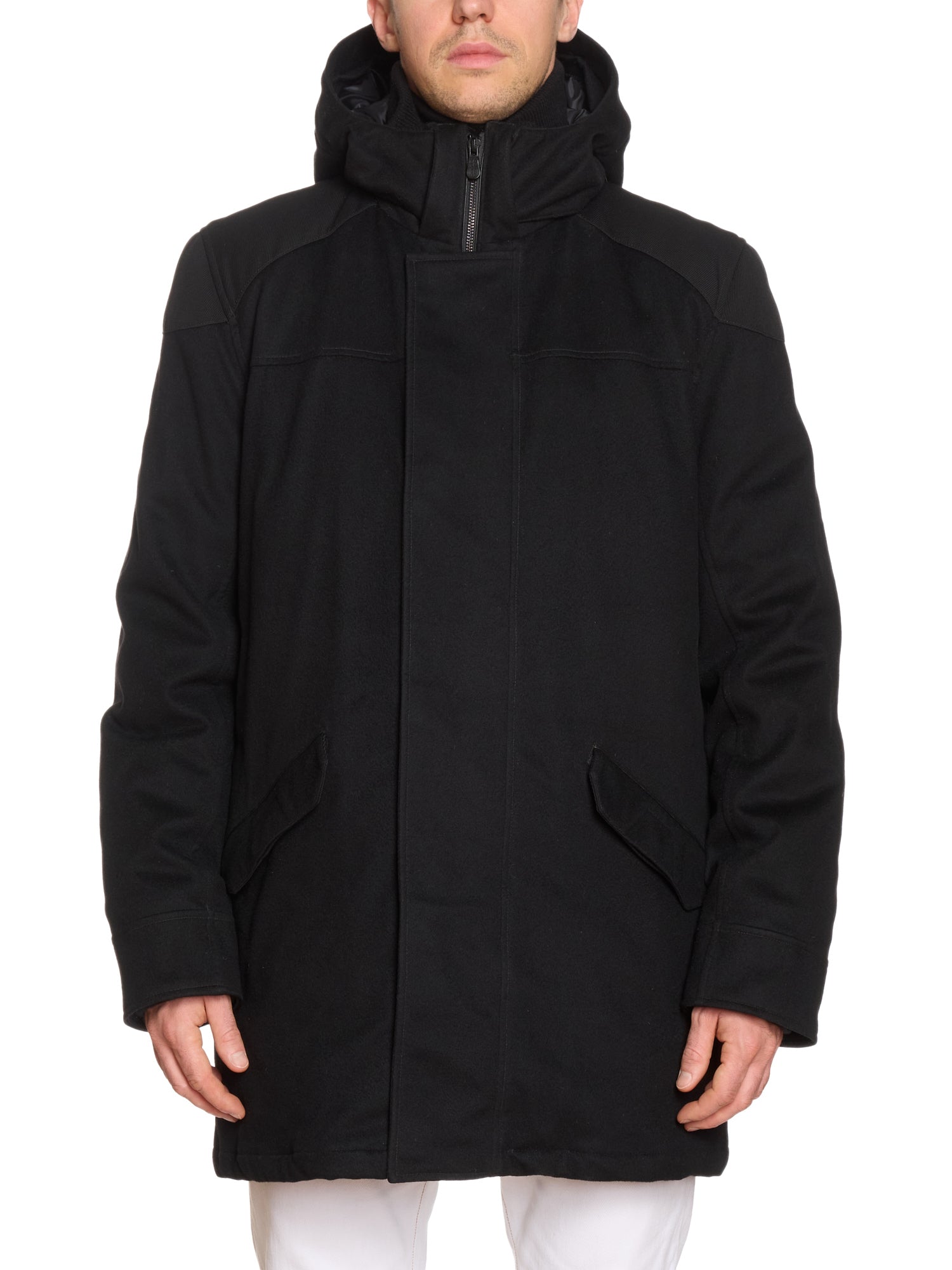 CANADA GOOSE x LORO PIANA Branta Trento Black Down Parka XL Fur Ruff