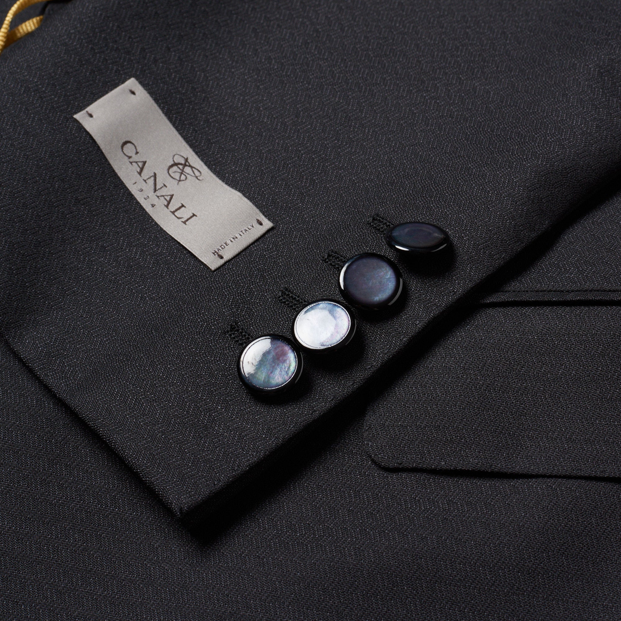 CANALI 1934 Dark Gray Travel Wool-Mohair 3 Piece Suit EU 50 US 40 Slim Fit CANALI