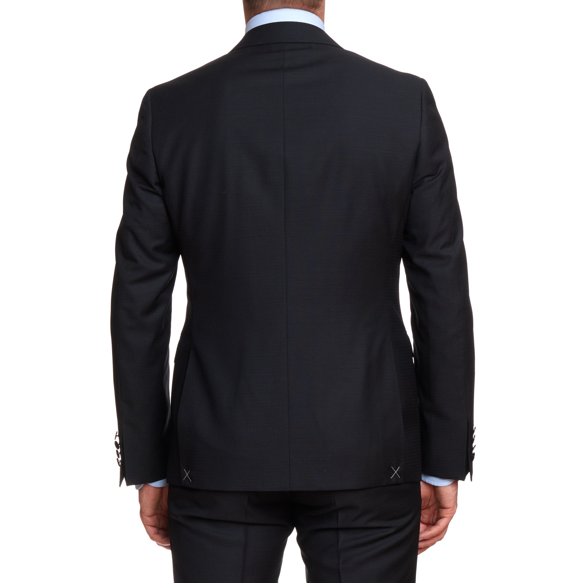 CANALI 1934 Dark Gray Travel Wool-Mohair 3 Piece Suit EU 50 US 40 Slim Fit CANALI