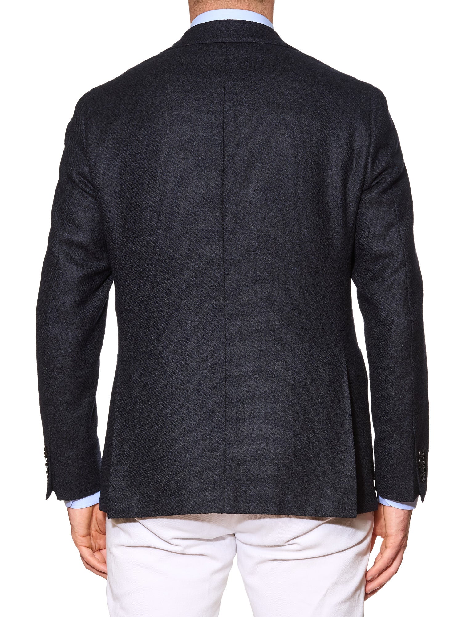 CANALI Dark Blue Wool-Polyester Jacket Blazer EU 48 NEW US 38