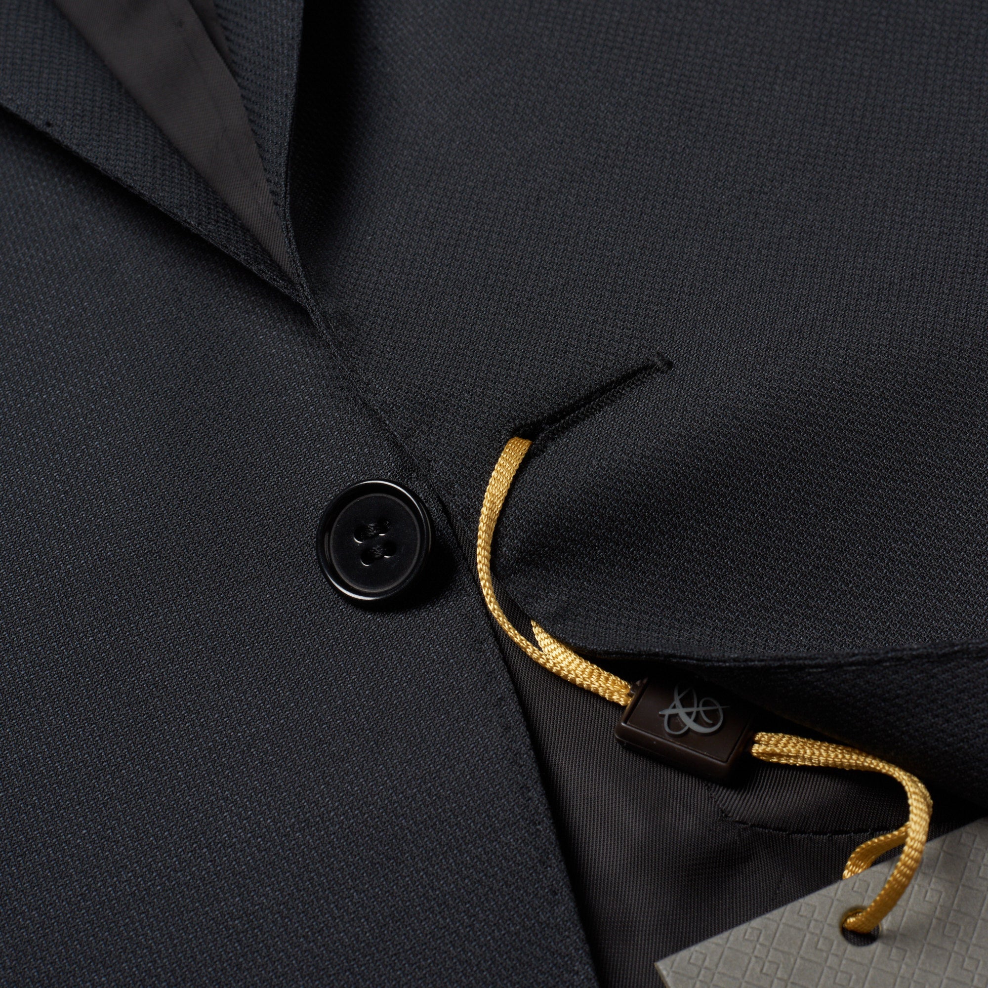 CANALI 1934 Dark Gray Travel Water Resistant Wool 1 Button Suit EU 50 US 40 Slim Fit CANALI