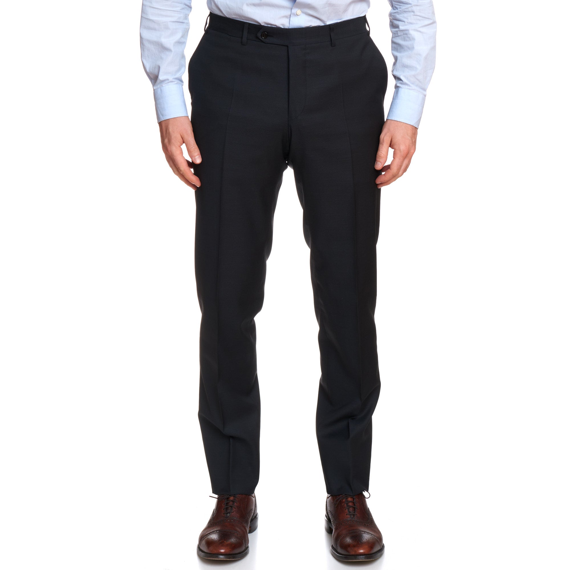 CANALI 1934 Dark Gray Travel Water Resistant Wool 1 Button Suit EU 50 US 40 Slim Fit CANALI