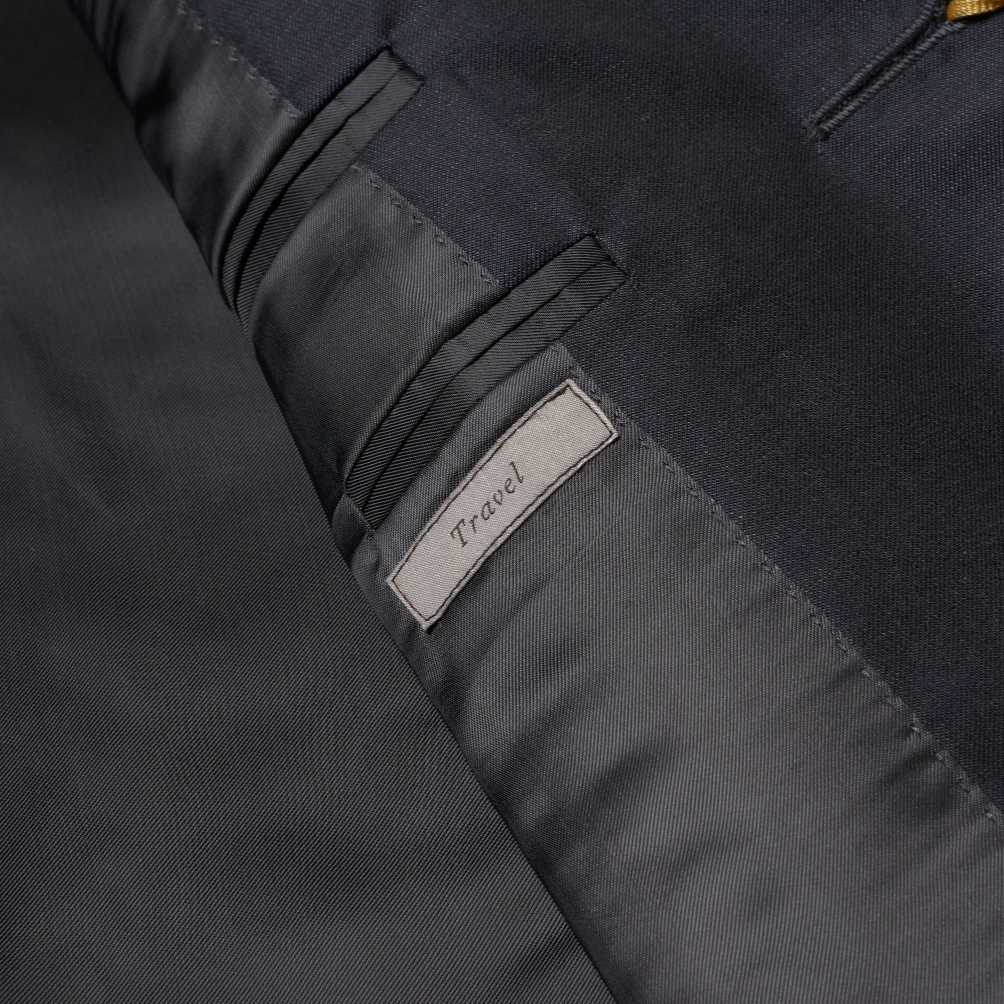 CANALI 1934 Gray Travel Wool-Mohair 3 Piece Mandarin Collar Formal Suit EU 50 US 40 CANALI