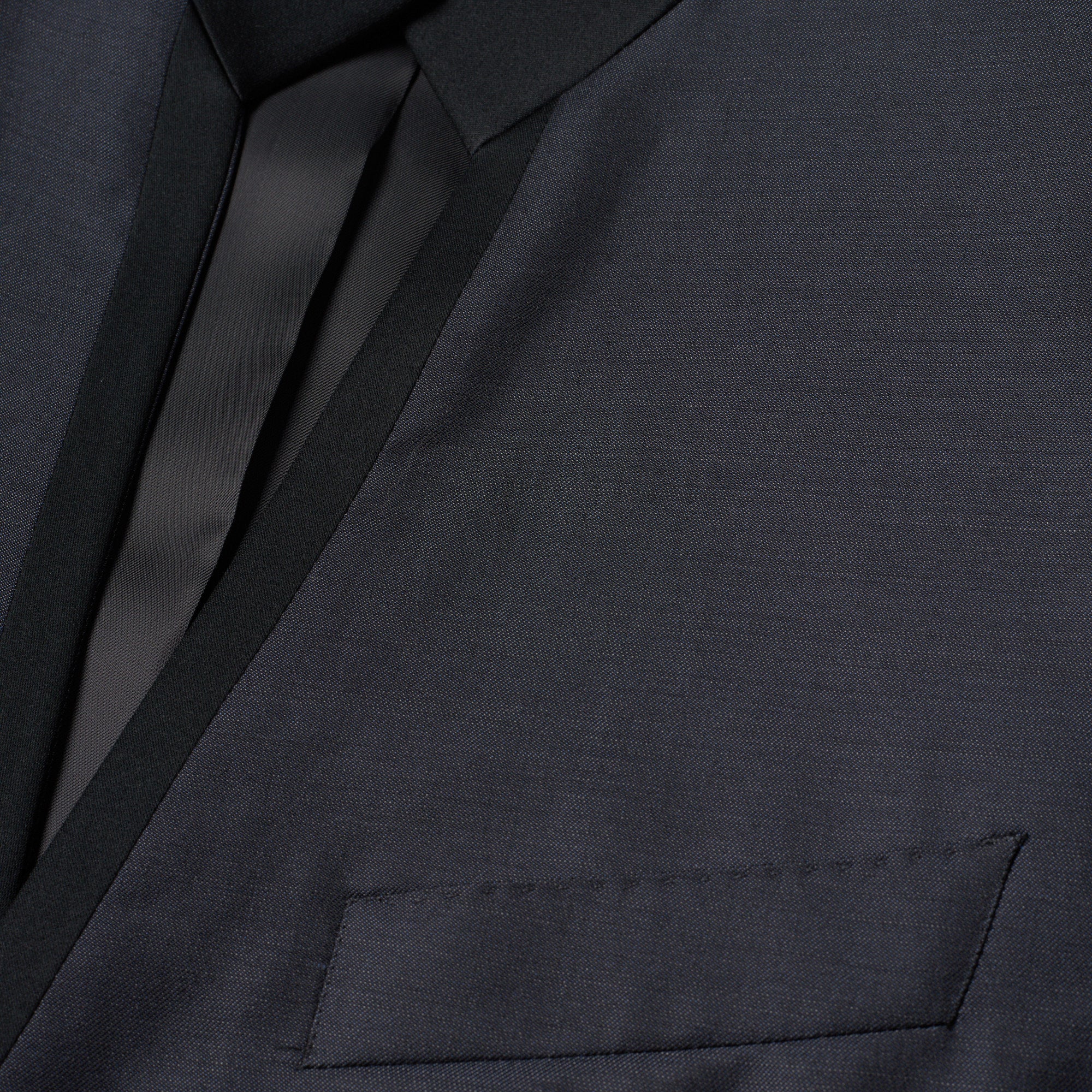 CANALI 1934 Gray Travel Wool-Mohair 3 Piece Mandarin Collar Formal Suit EU 50 US 40 CANALI