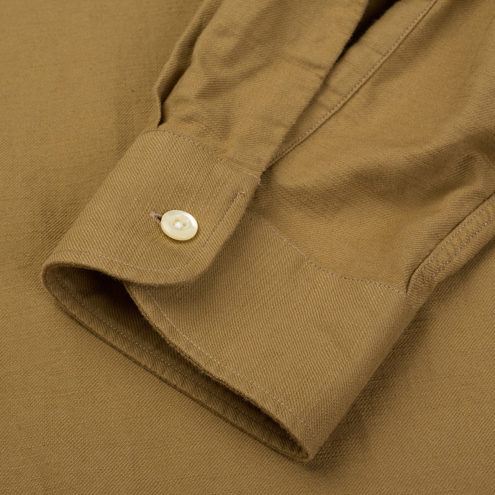 CASATLANTIC Khaki Cotton Casual Camp Shirt NEW US XL