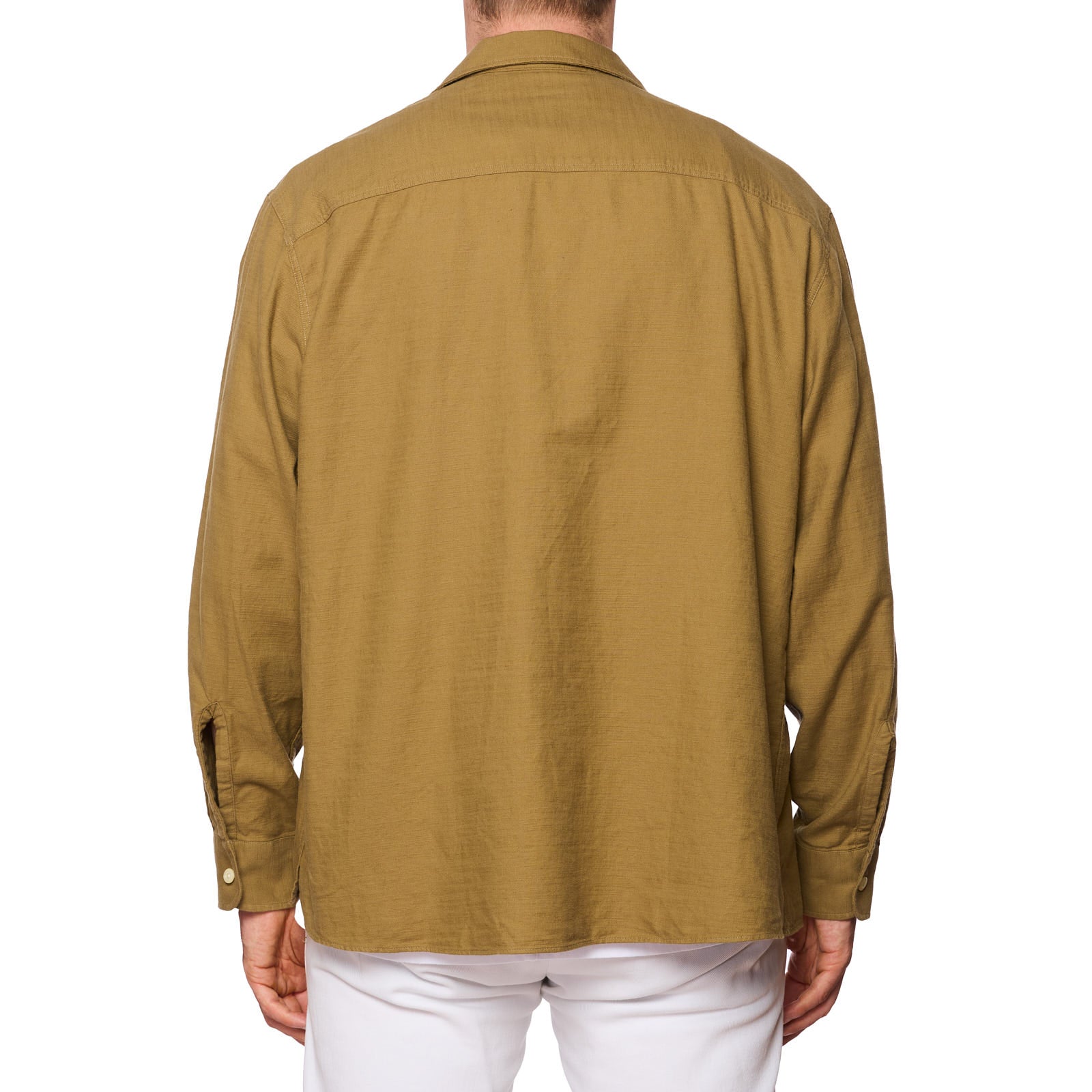 CASATLANTIC Khaki Cotton Casual Camp Shirt NEW US XL