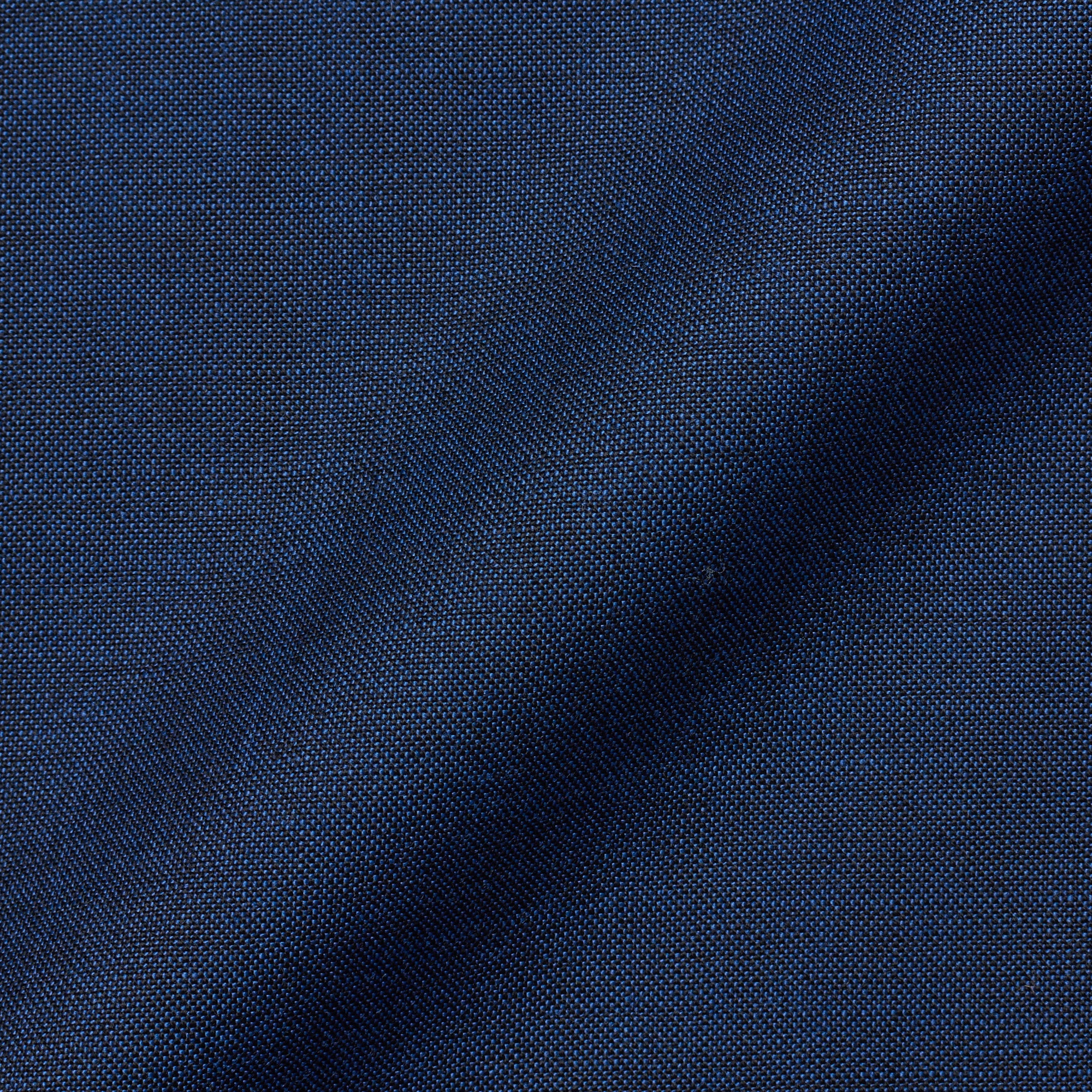 CESARE ATTOLINI Blue Summer Kid Mohair-Wool Super 130's Peak Lapel Suit 56 NEW 46 CESARE ATTOLINI