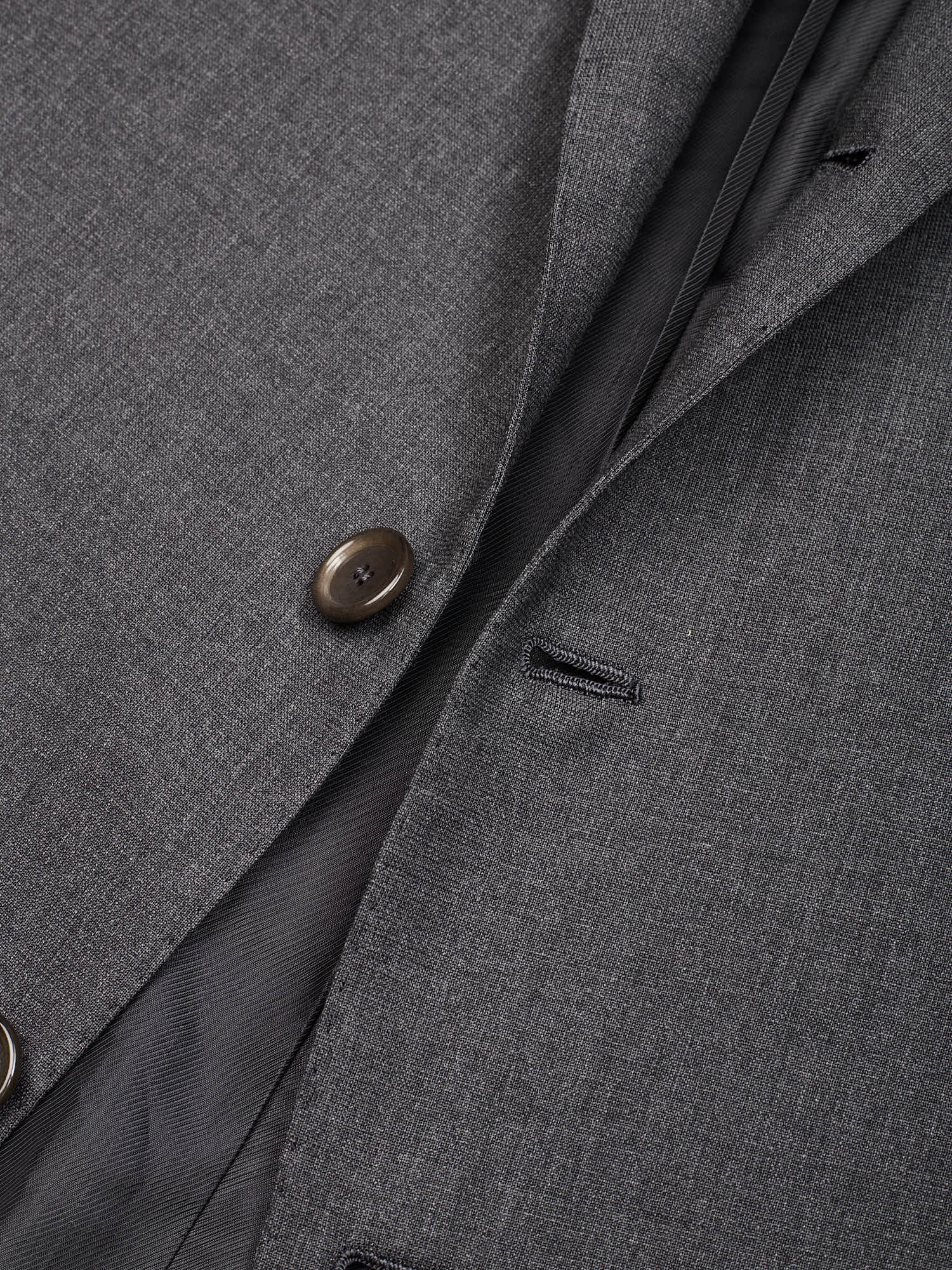 CESARE ATTOLINI Napoli Handmade Gray Wool Suit EU 54 US 44