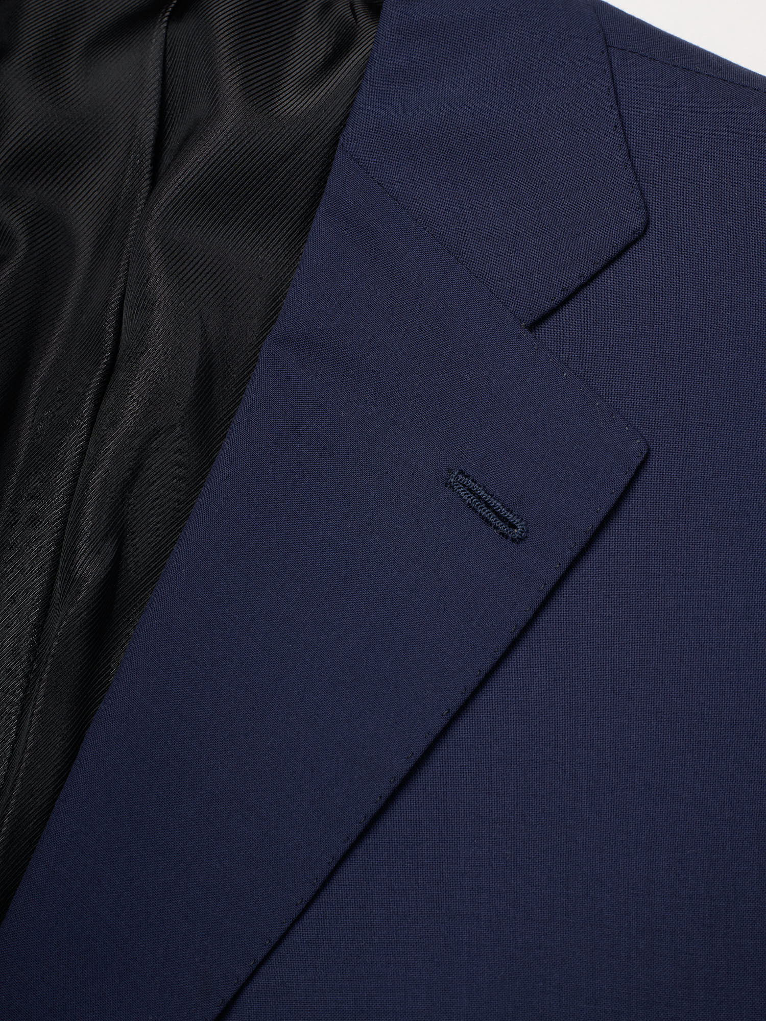 CESARE ATTOLINI Napoli Handmade Navy Super 160's Blazer Jacket EU 54 US 44