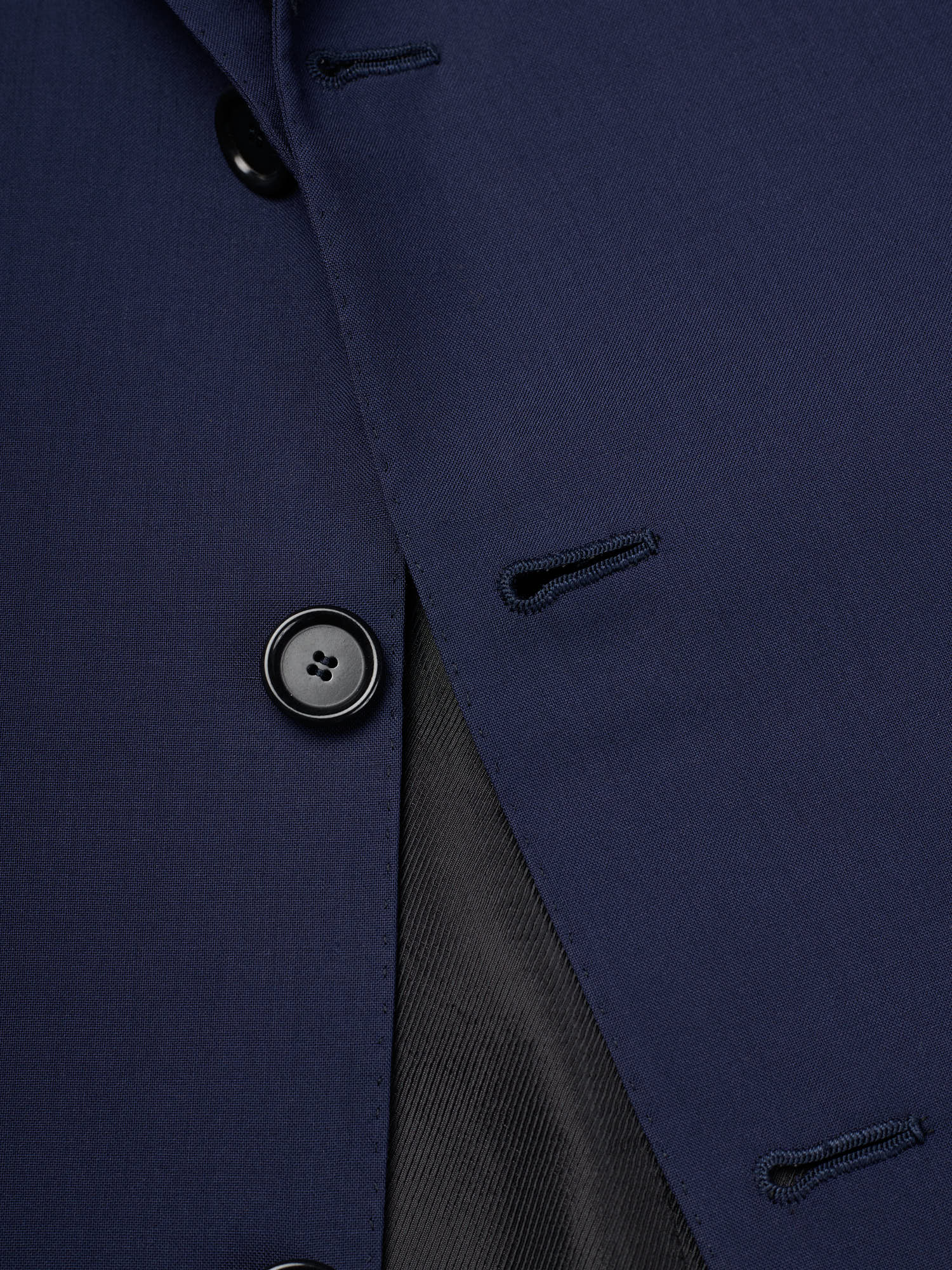 CESARE ATTOLINI Napoli Handmade Navy Super 160's Blazer Jacket EU 54 US 44