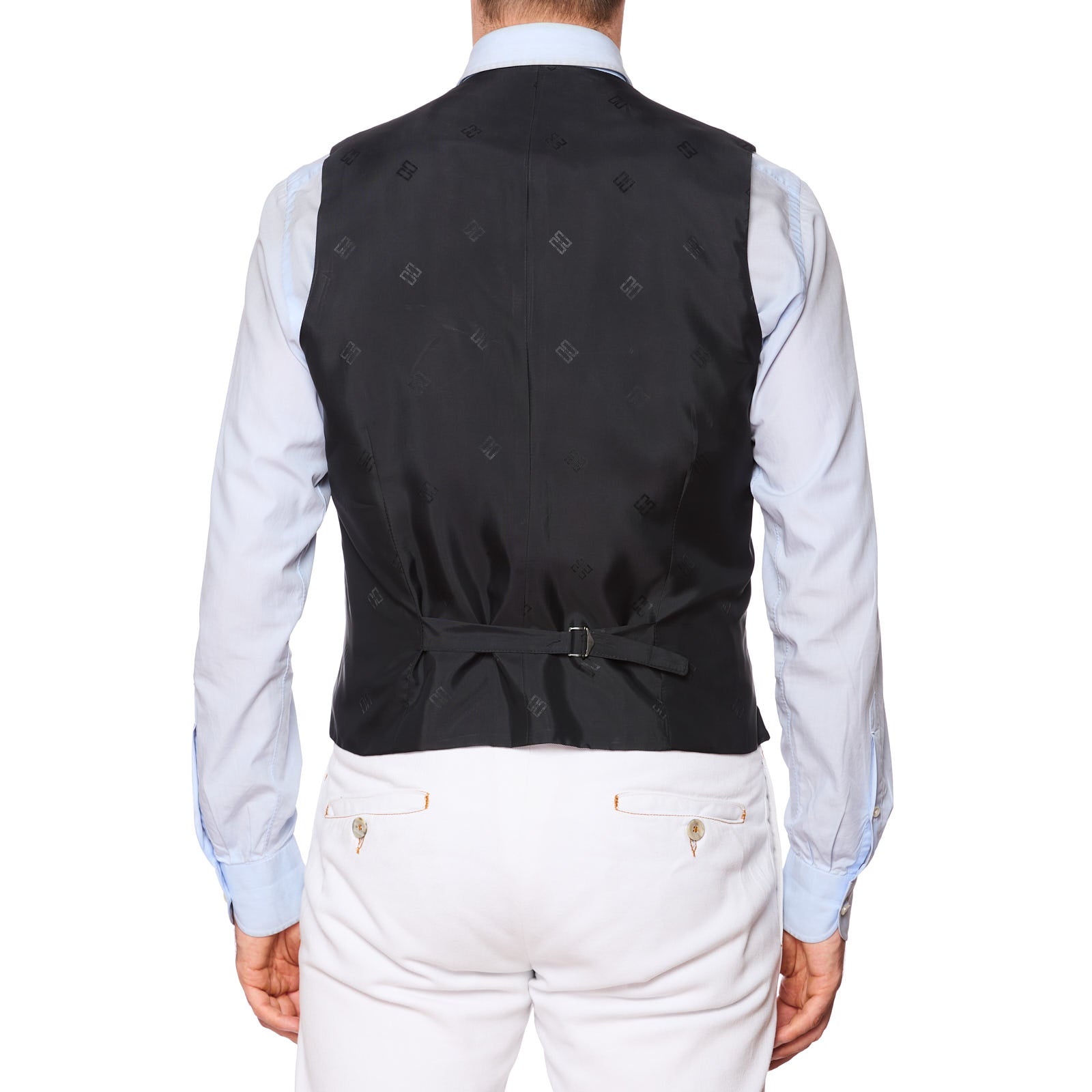 DAKS London Black Cashmere 5 Buttons Vest Waistcoat EU 48 NEW US 38