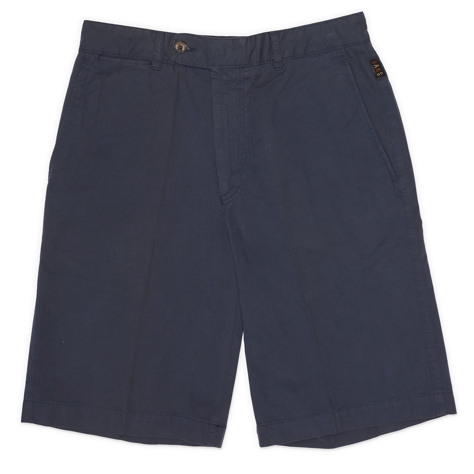 DAKS London "Elwood" Blue Cotton Shorts NEW 30R