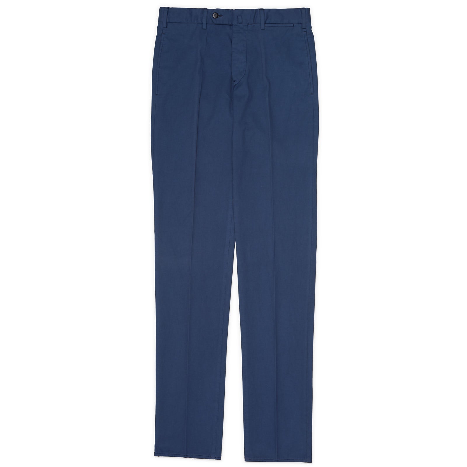 DOPPIO RITORTO "COVER" Blue Cotton Dress Pants EU 46 NEW US 30