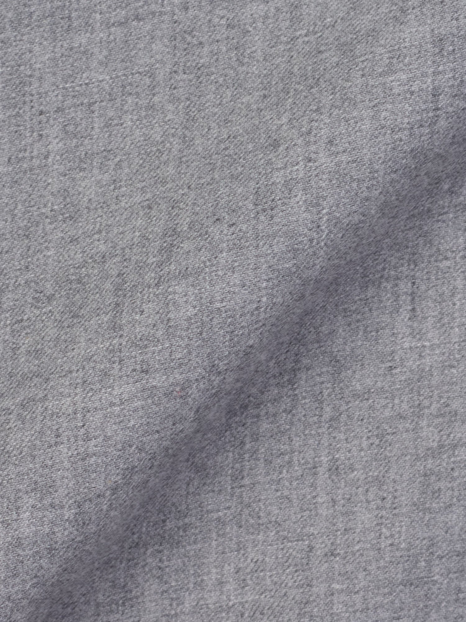 DRAKE'S Gray Cotton Long Sleeve Shirt EU 41 US 16