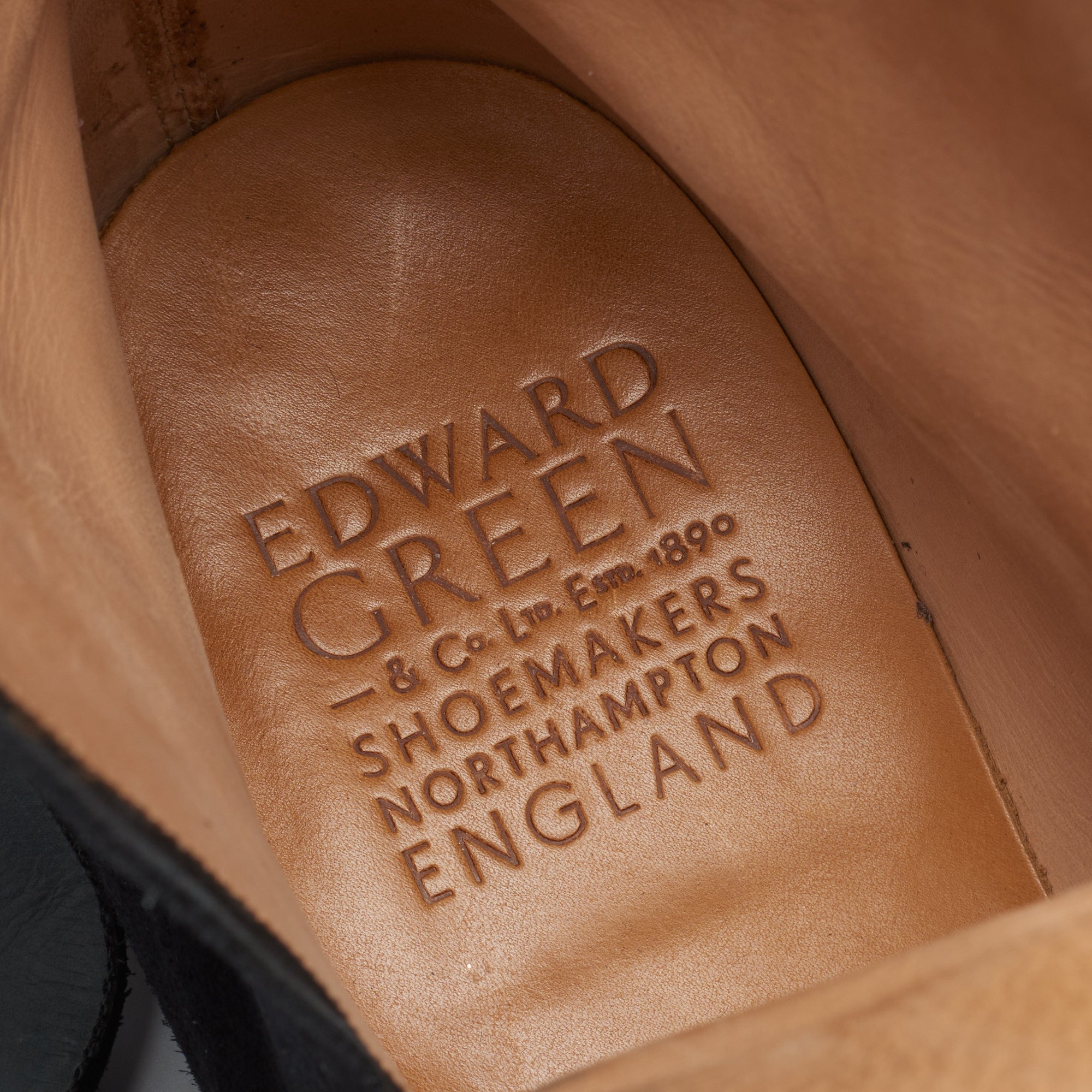 EDWARD GREEN "Lambourne" Last 82 Black Suede Ankle Jodhpur Boots UK 8 US 8.5 EDWARD GREEN