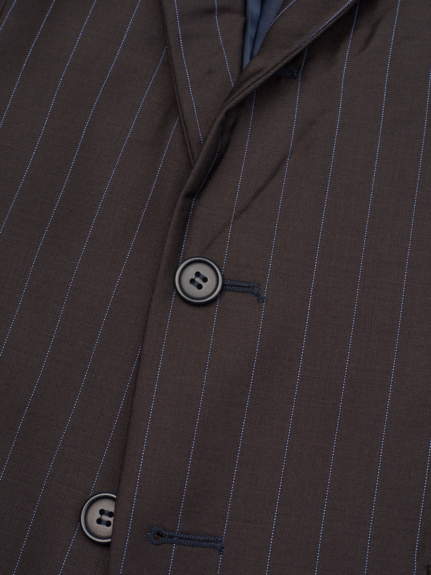 Sir Wilson Torino ERMENEGILDO ZEGNA Trofeo Dark Blue Pinstripe Wool Suit
