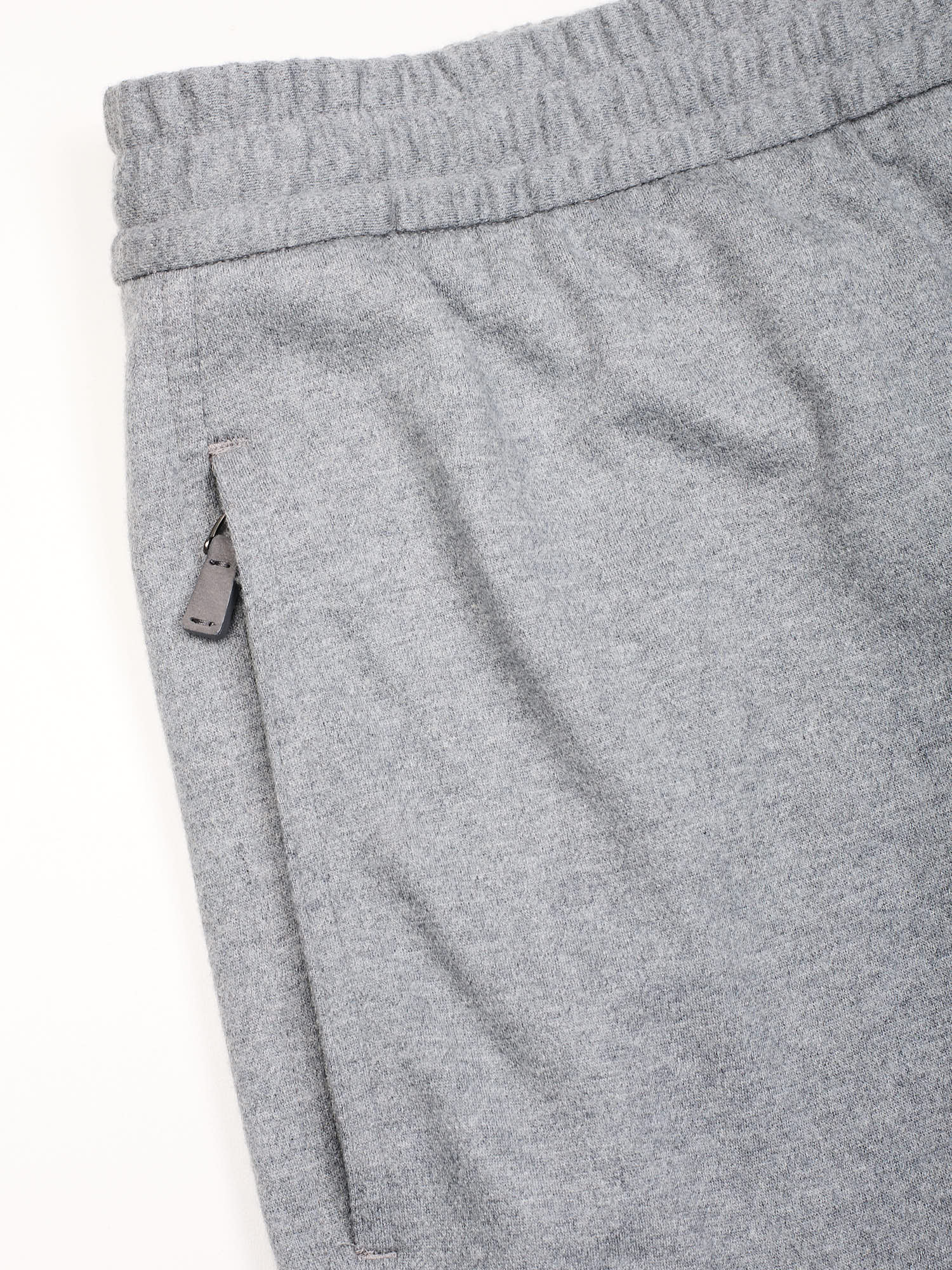 ERMENEGILDO ZEGNA Jerseywear Gray Wool Cargo Sweatpants EU 52 NEW US 36