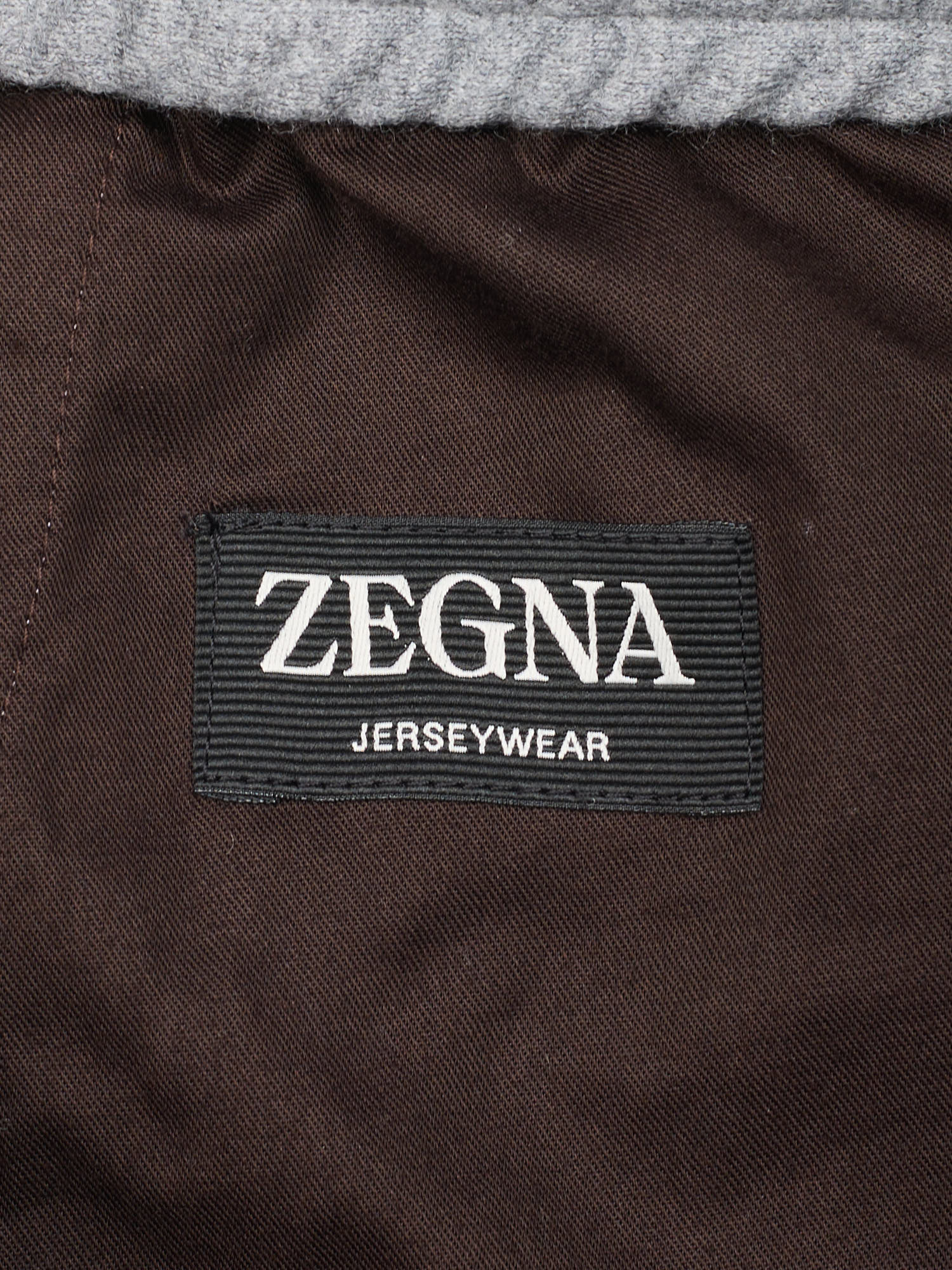 ERMENEGILDO ZEGNA Jerseywear Gray Wool Cargo Sweatpants EU 52 NEW US 36
