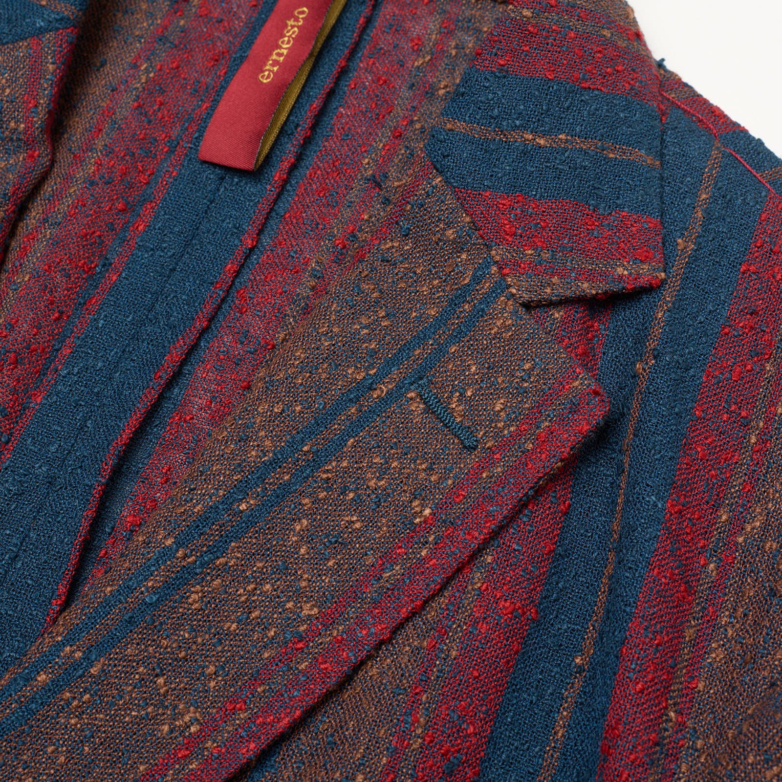 ERNESTO Parma by Gianfranco Bommezzadri Linen Slim Fit Jacket EU 50 NEW US 40