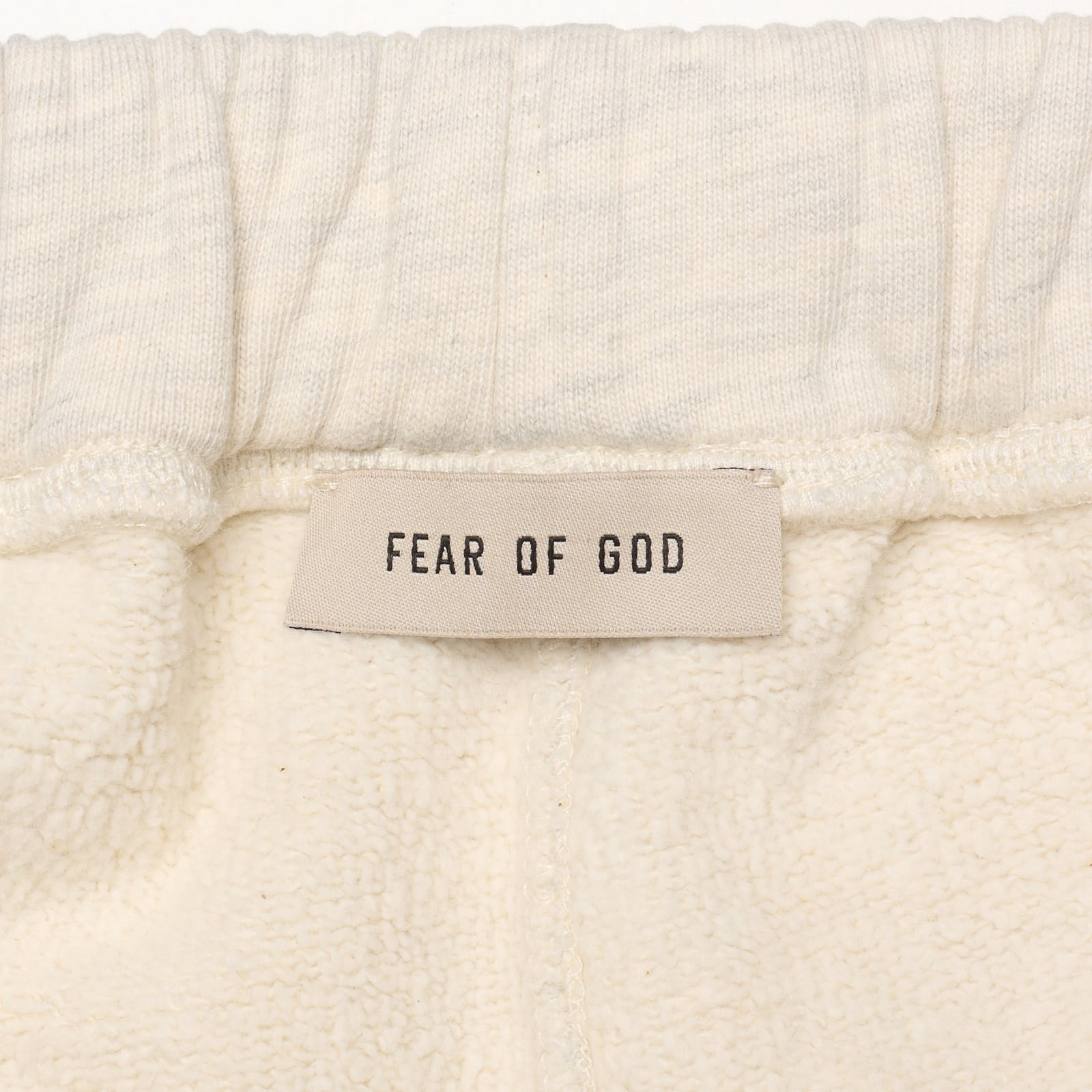 FEAR OF GOD Beige-Gray Cotton Sport Track Pants NEW Size Large