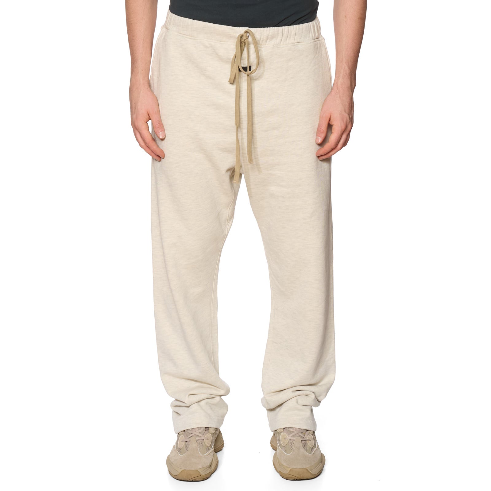 FEAR OF GOD Beige-Gray Cotton Sport Track Pants NEW Size Large