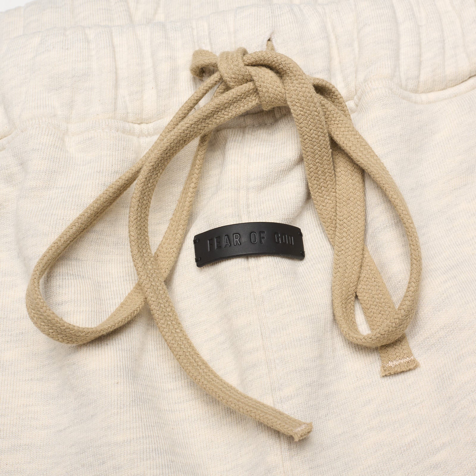 FEAR OF GOD Beige-Gray Cotton Sport Track Pants NEW Size Large