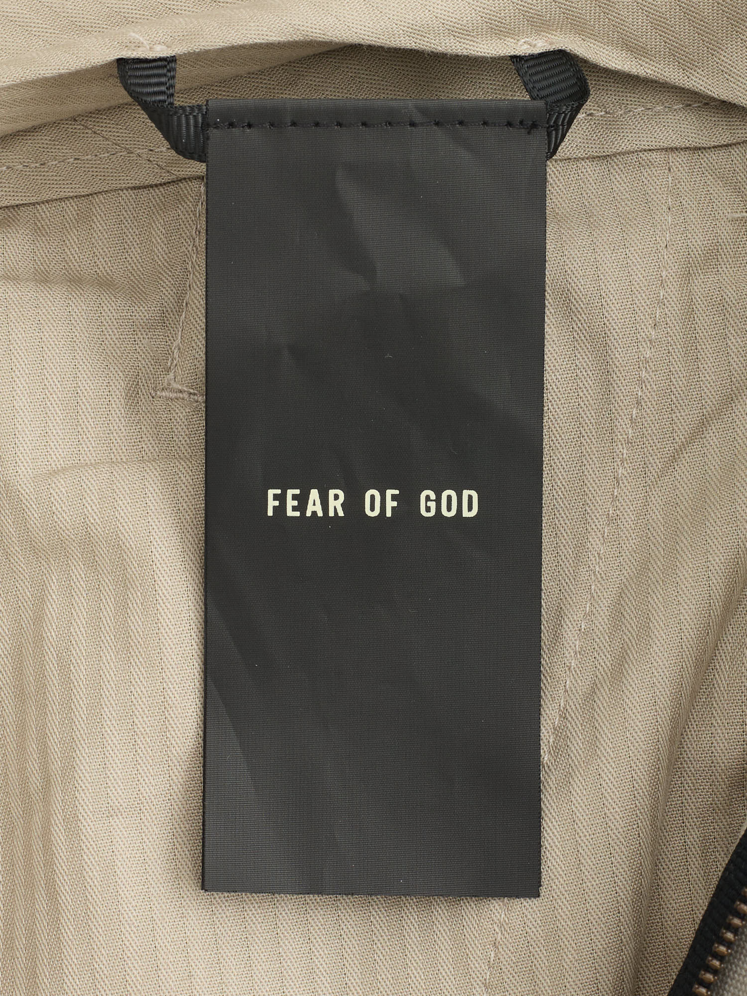 FEAR OF GOD Beige Wool Gabardine Dress Pants Tapered US 36 NEW EU 52