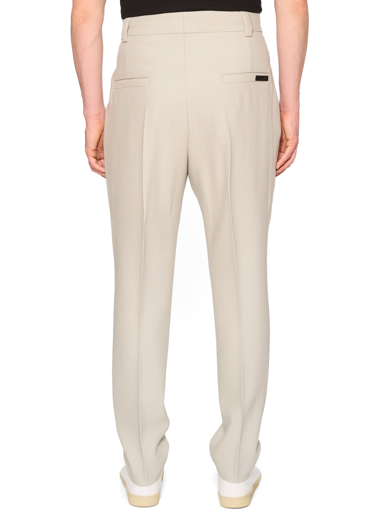 FEAR OF GOD Beige Wool Gabardine Dress Pants Tapered US 36 NEW EU 52