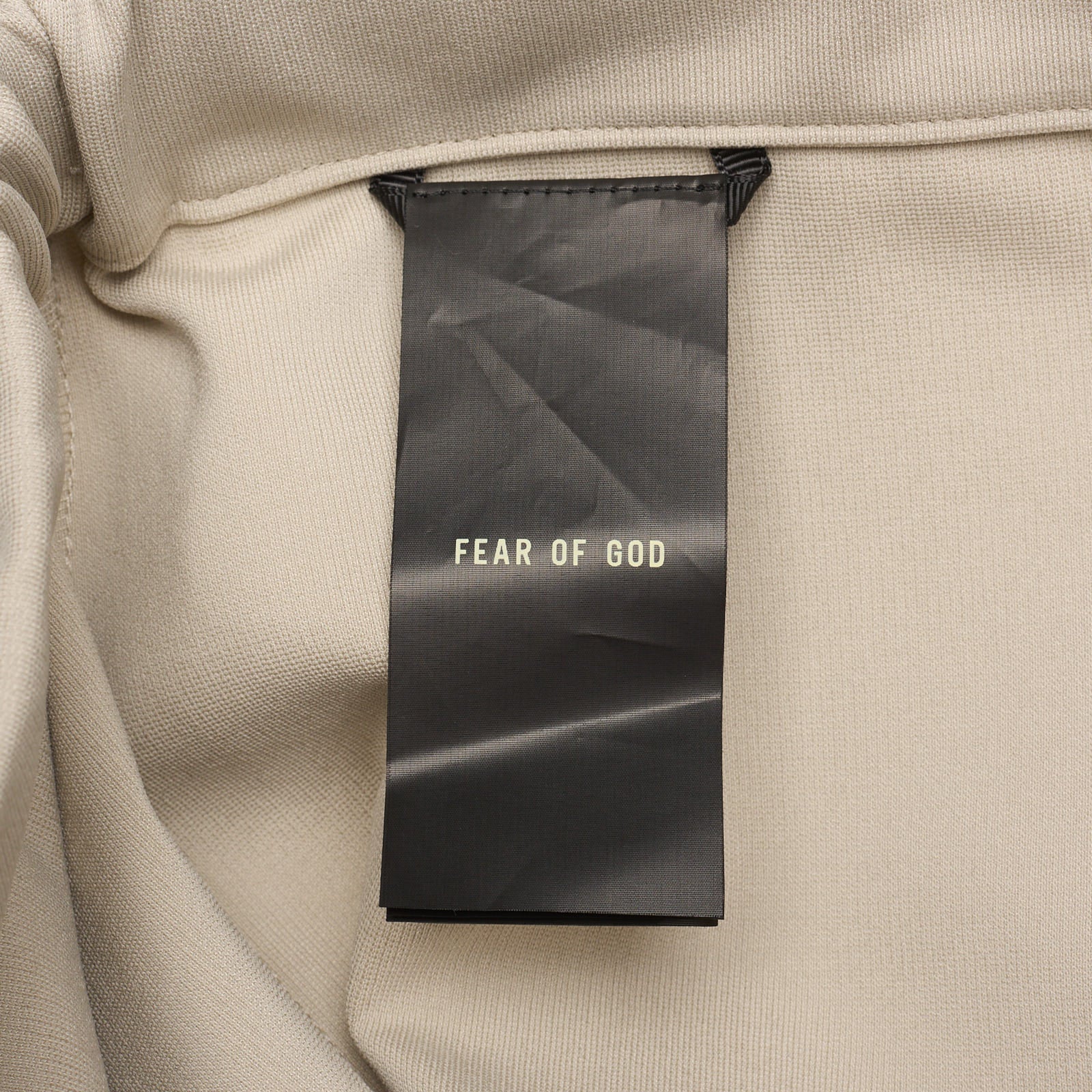 FEAR OF GOD Beige Viscose-Elastane Casual Pants NEW Size Large