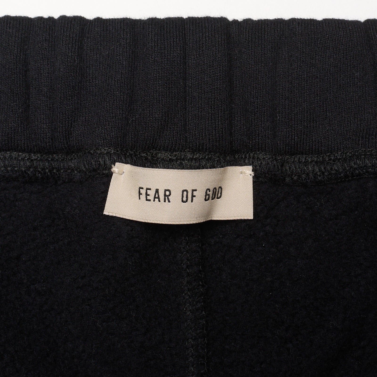 FEAR OF GOD Black Cotton Sport Track Pants NEW Size Large