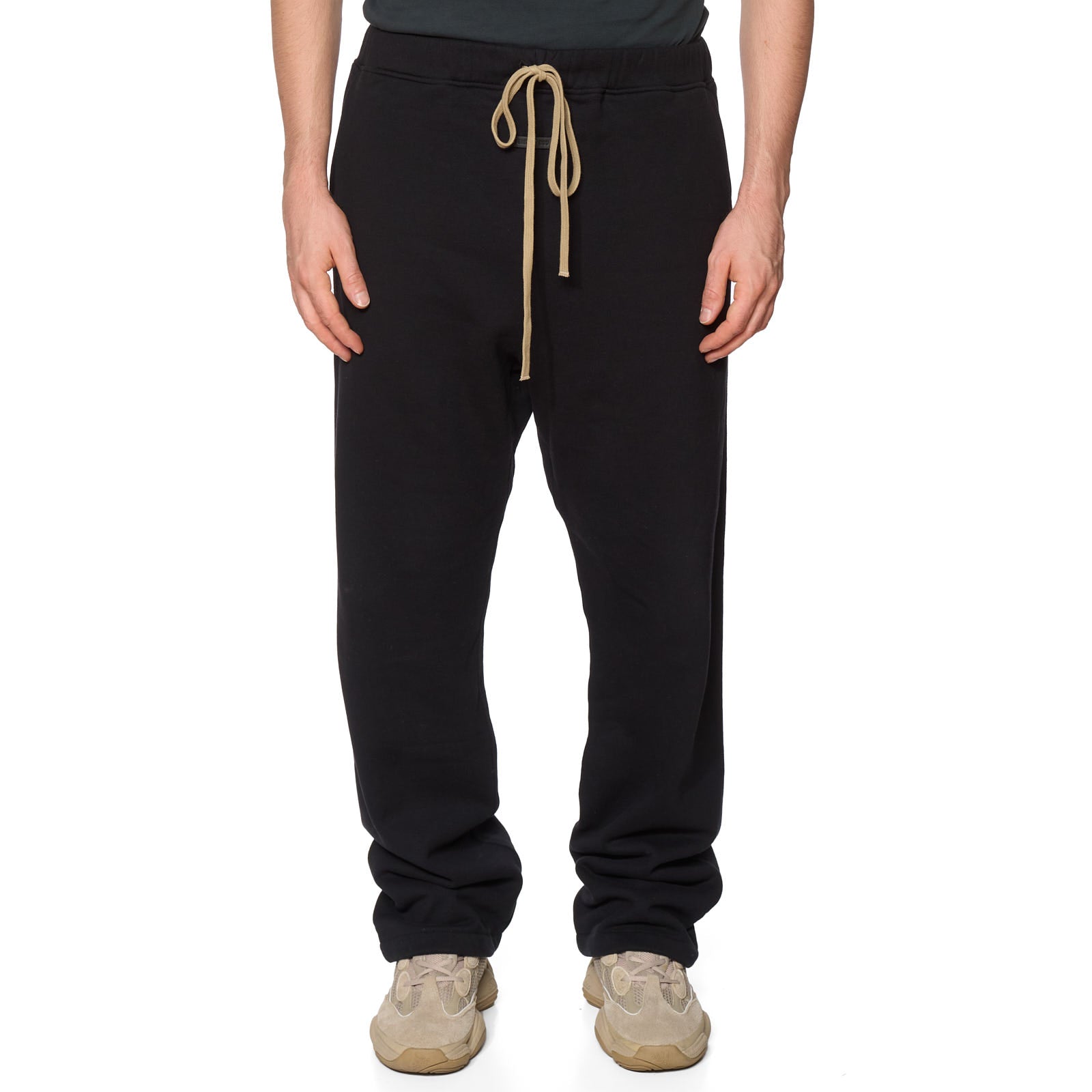 FEAR OF GOD Black Cotton Sport Track Pants NEW Size Large
